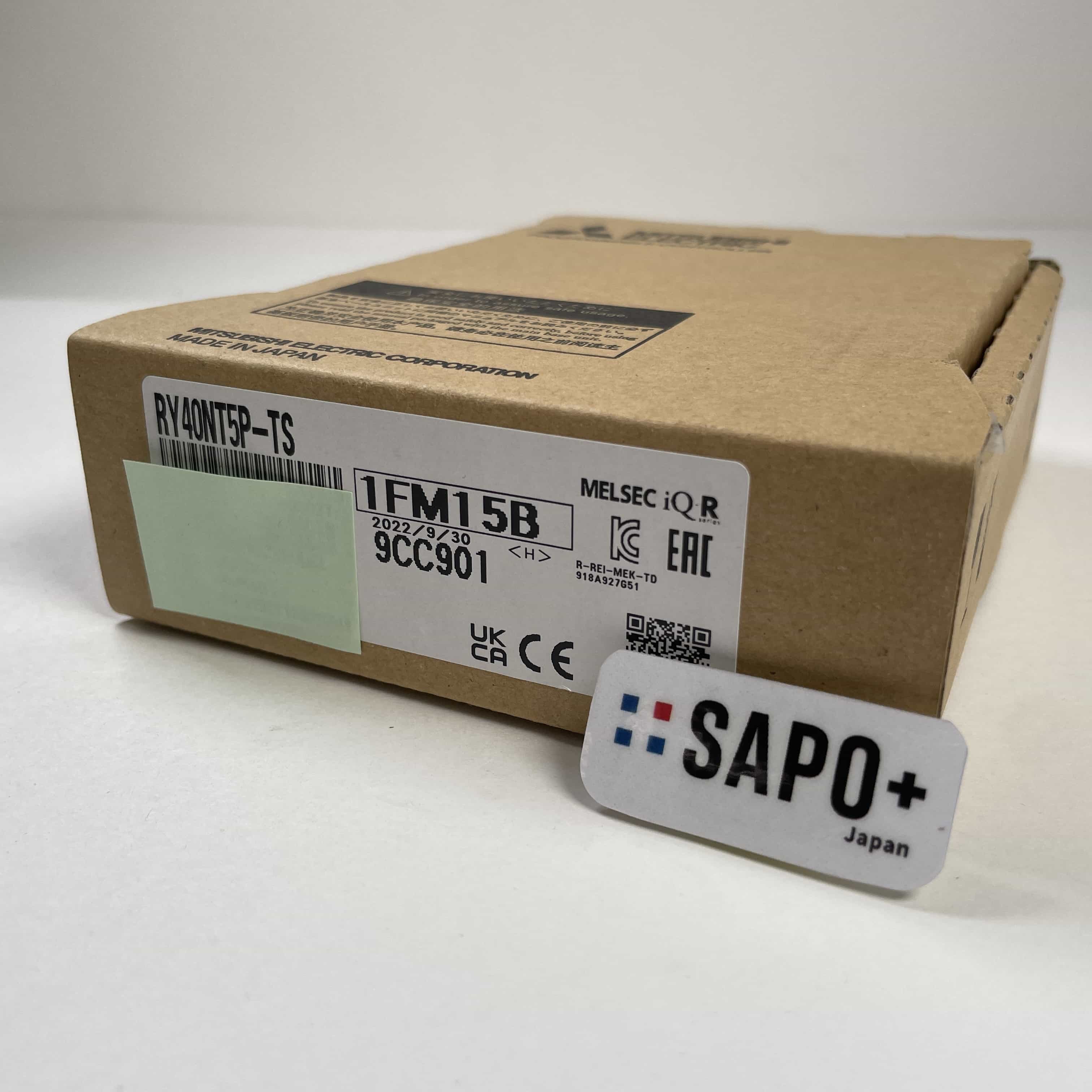 RY40NT5P-TS 2022年製 テープ付着跡有 リレー出力ユニット 三菱電機