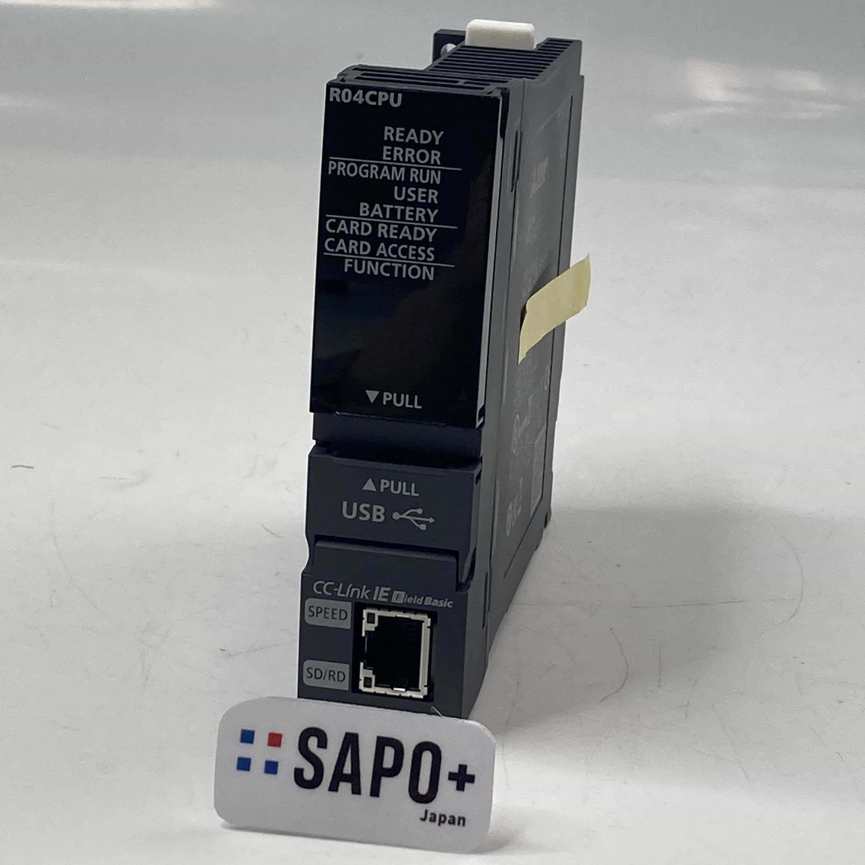 R04CPU 2024年製 美品 MELSEC iQ-Rシリーズ シーケンサCPUユニット  三菱電機