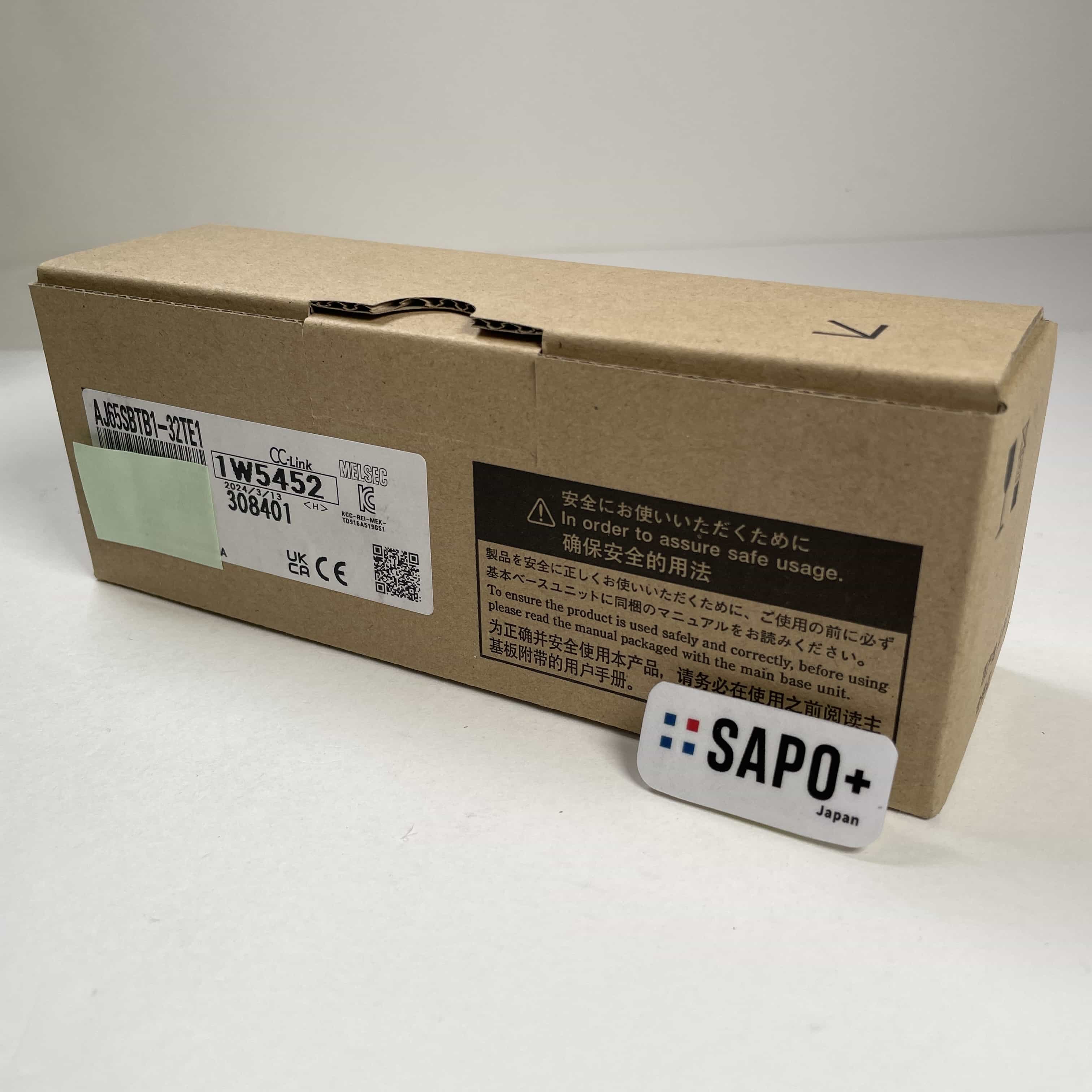 AJ65SBTB1-32TE1 2024年製 リモートI/Oユニット（トランジスタ出力 32点） 三菱電機