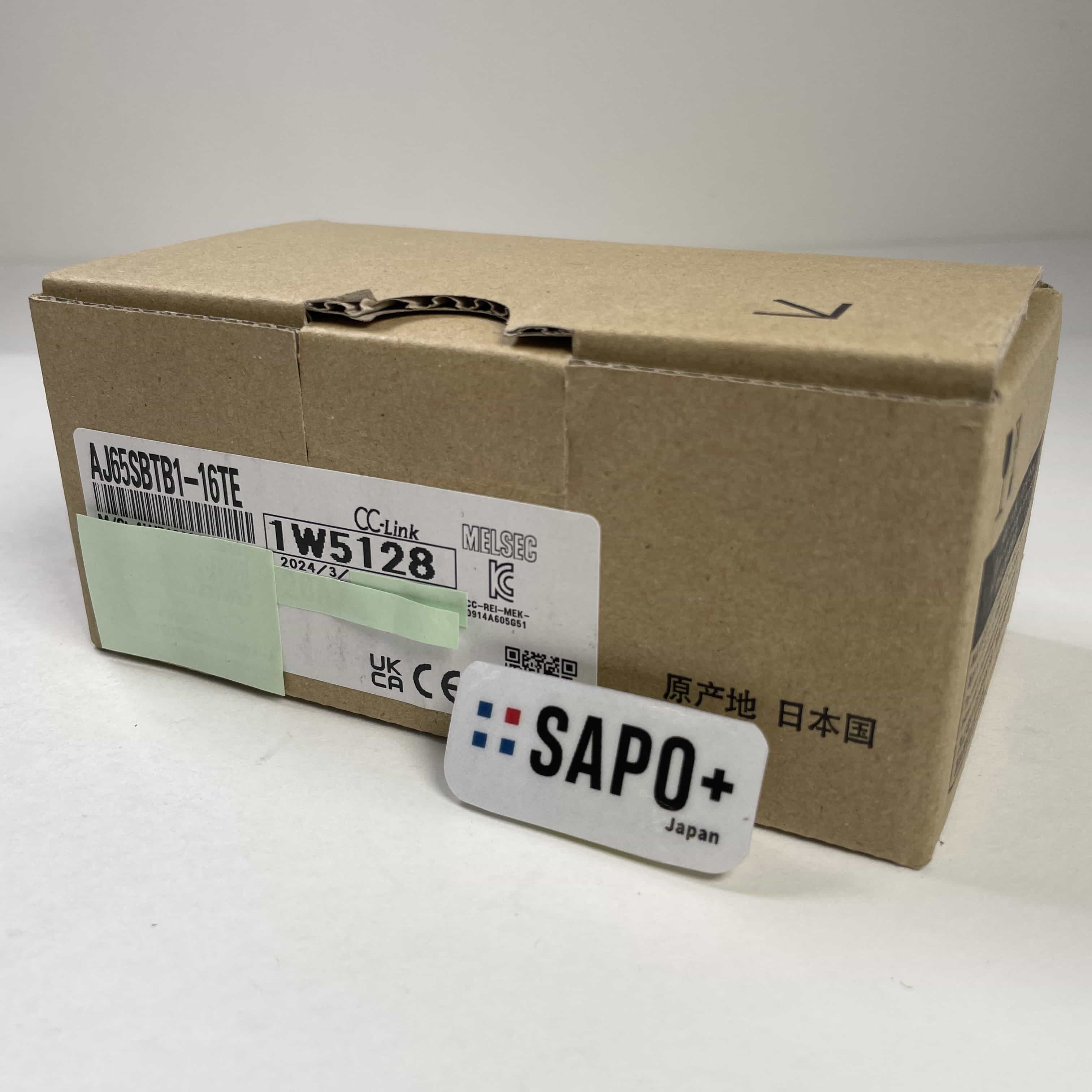AJ65SBTB1-16TE 2024年製 リモートI/Oユニット（トランジスタ出力 16点） 三菱電機