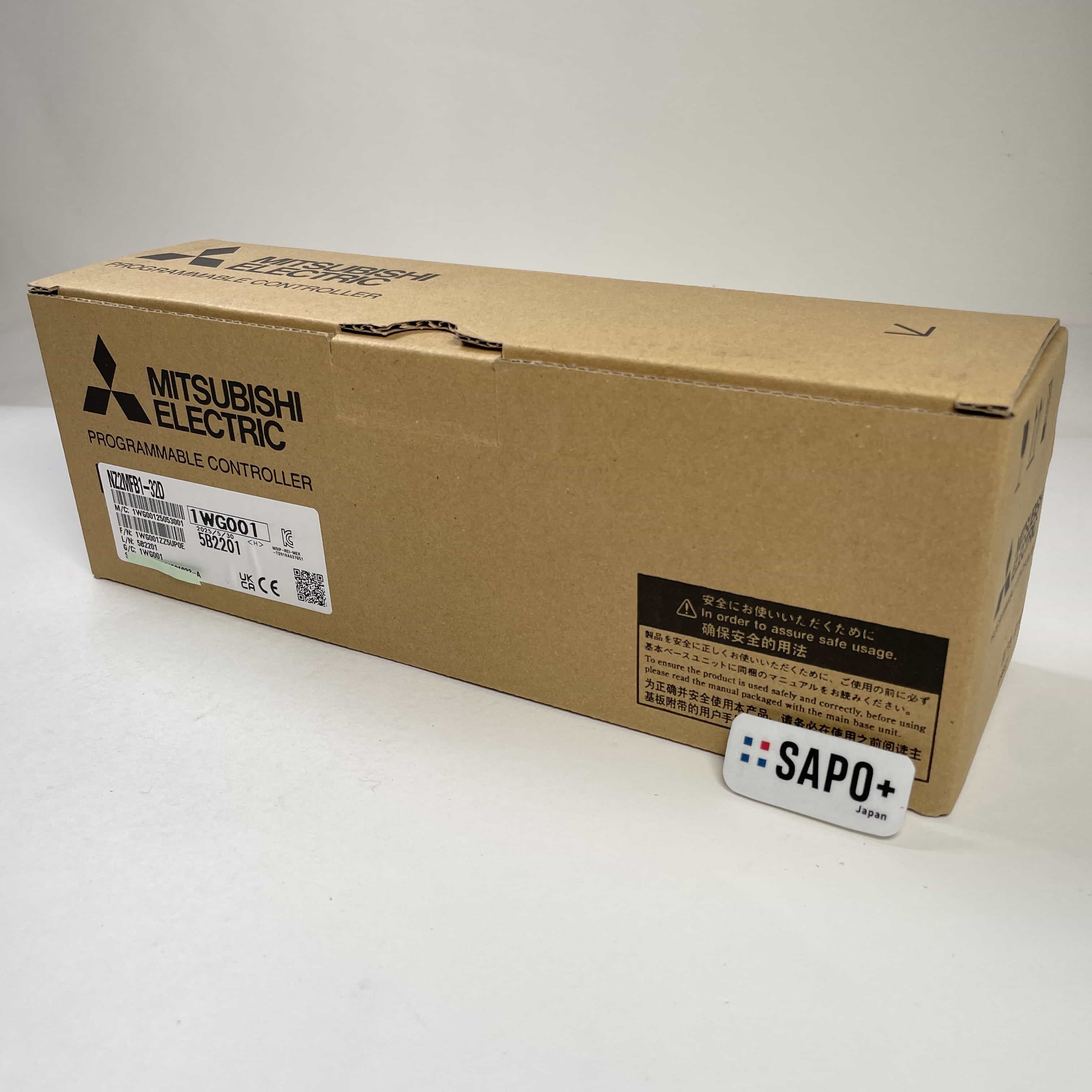 NZ2MFB1-32D 2025年製 CC-Link IEフィールドネットワーク基本ユニット（DC入力 32点） 三菱電機