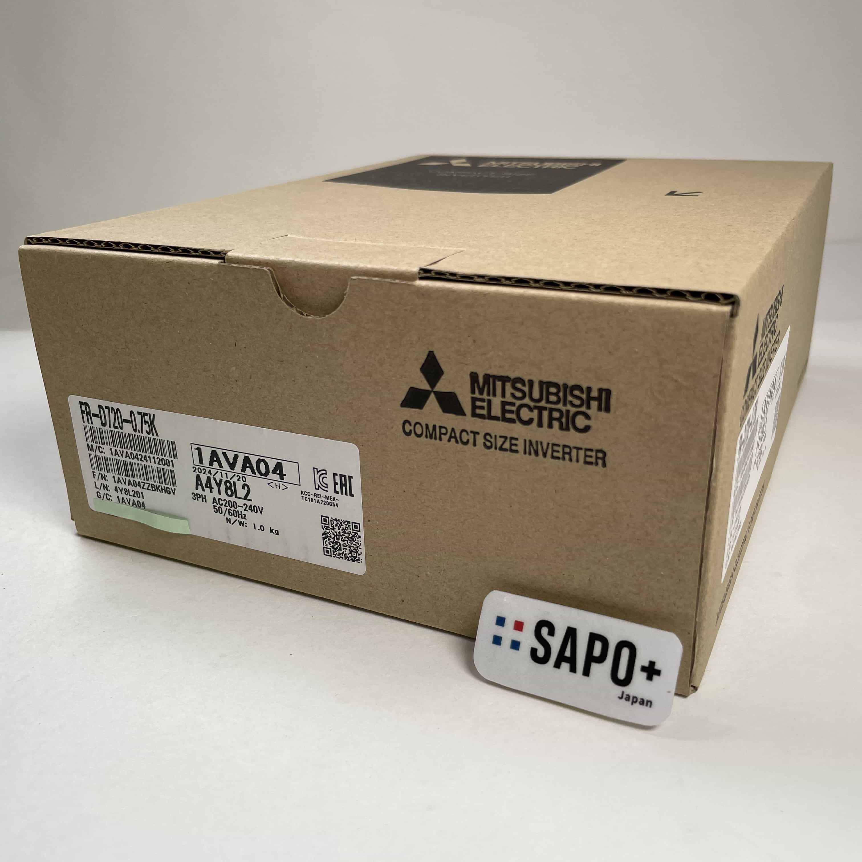 FR-D720-0.75K 2024年製 インバータ 三菱電機