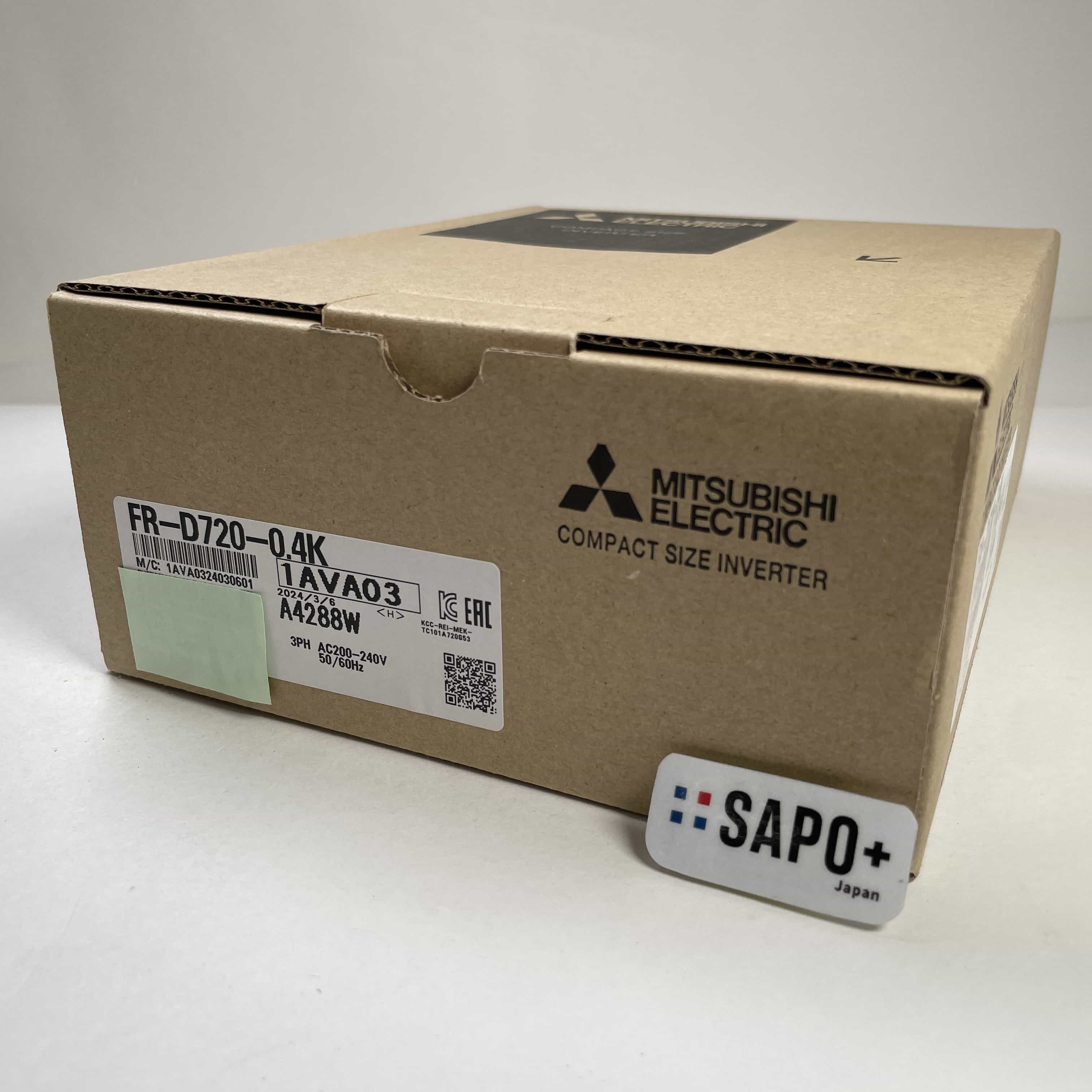 FR-D720-0.4K 2024年製 インバータ 三菱電機