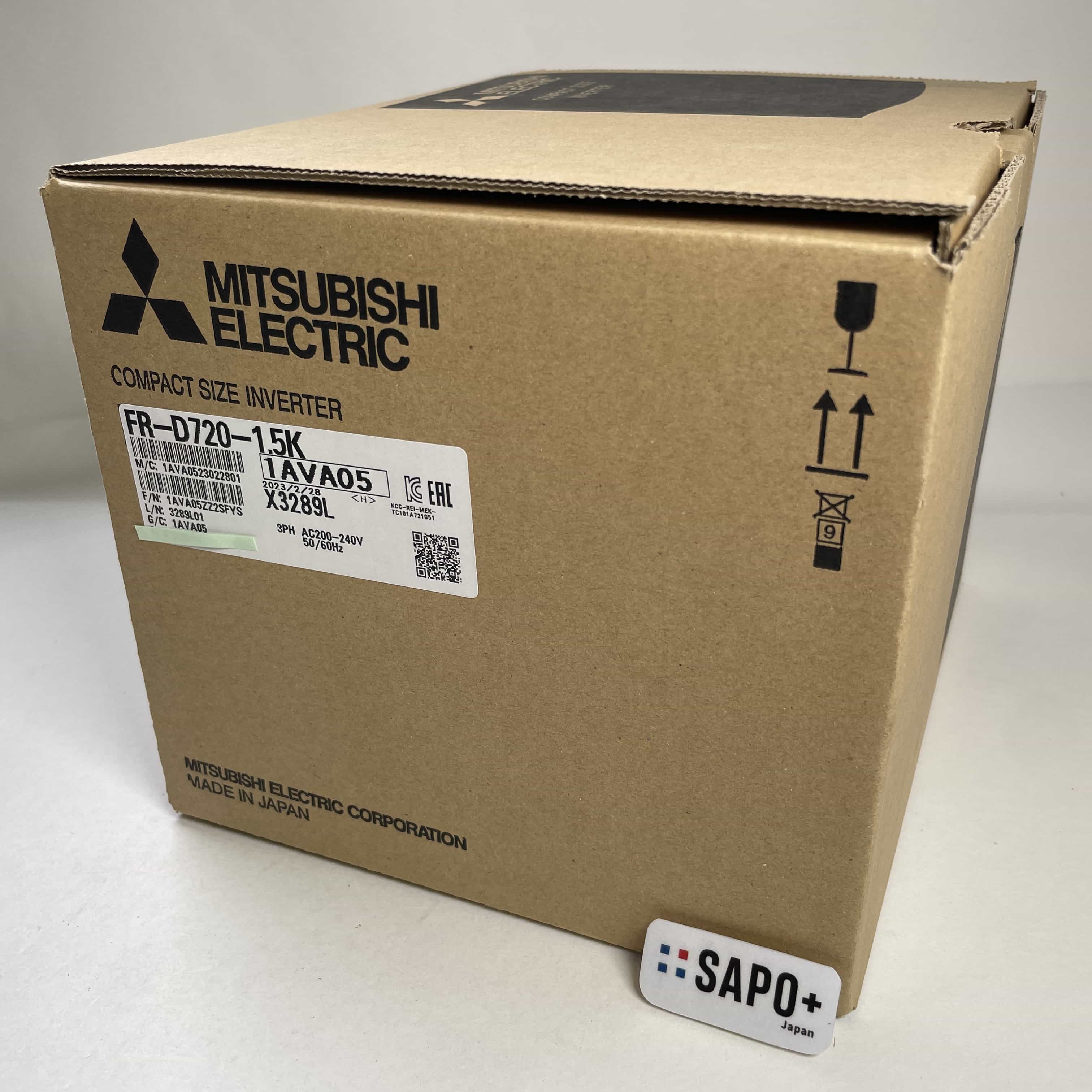 FR-D720-1.5K 2023年製 箱破れ有 インバータ 三菱電機