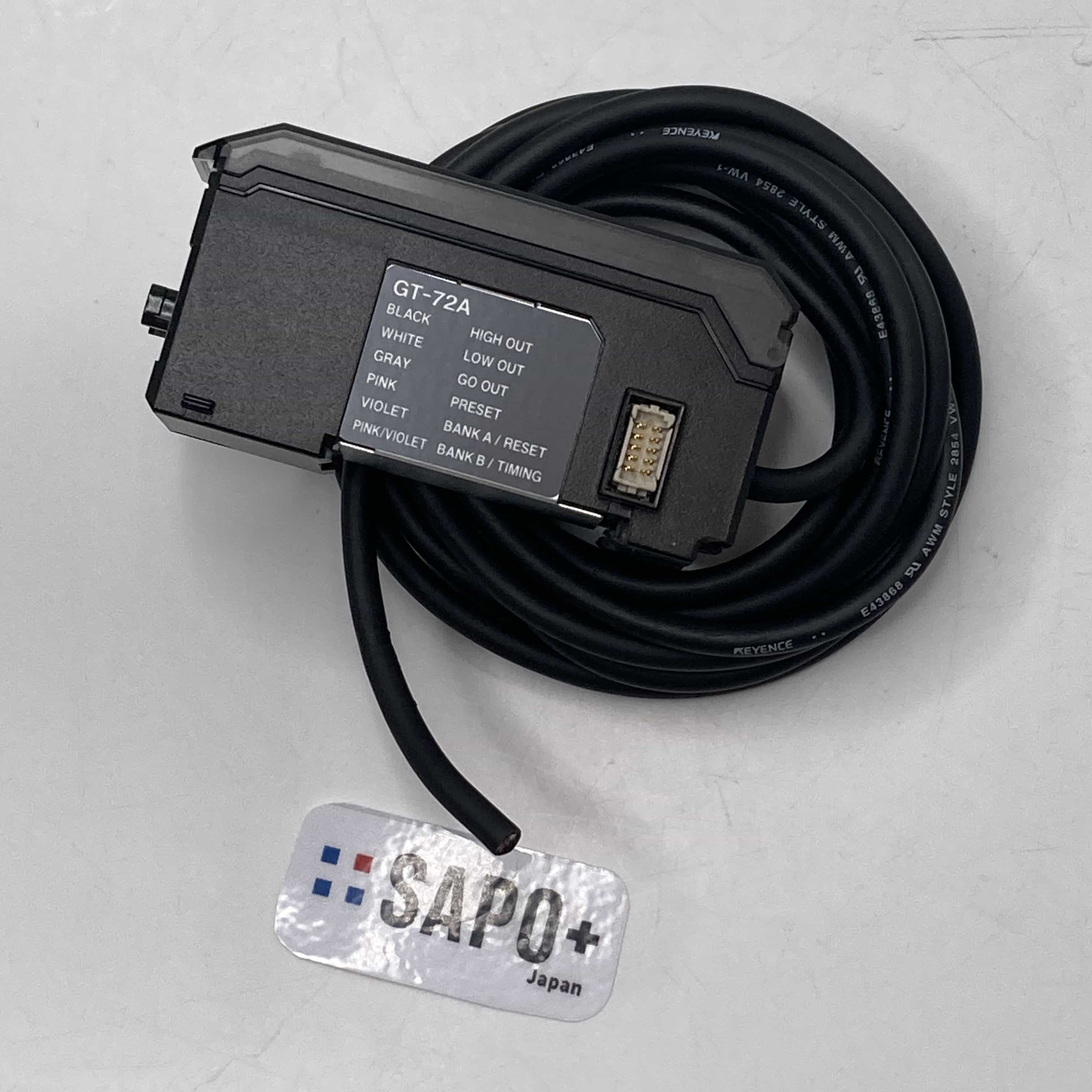GT-72A アンプユニット DINレールタイプ NPN キーエンス