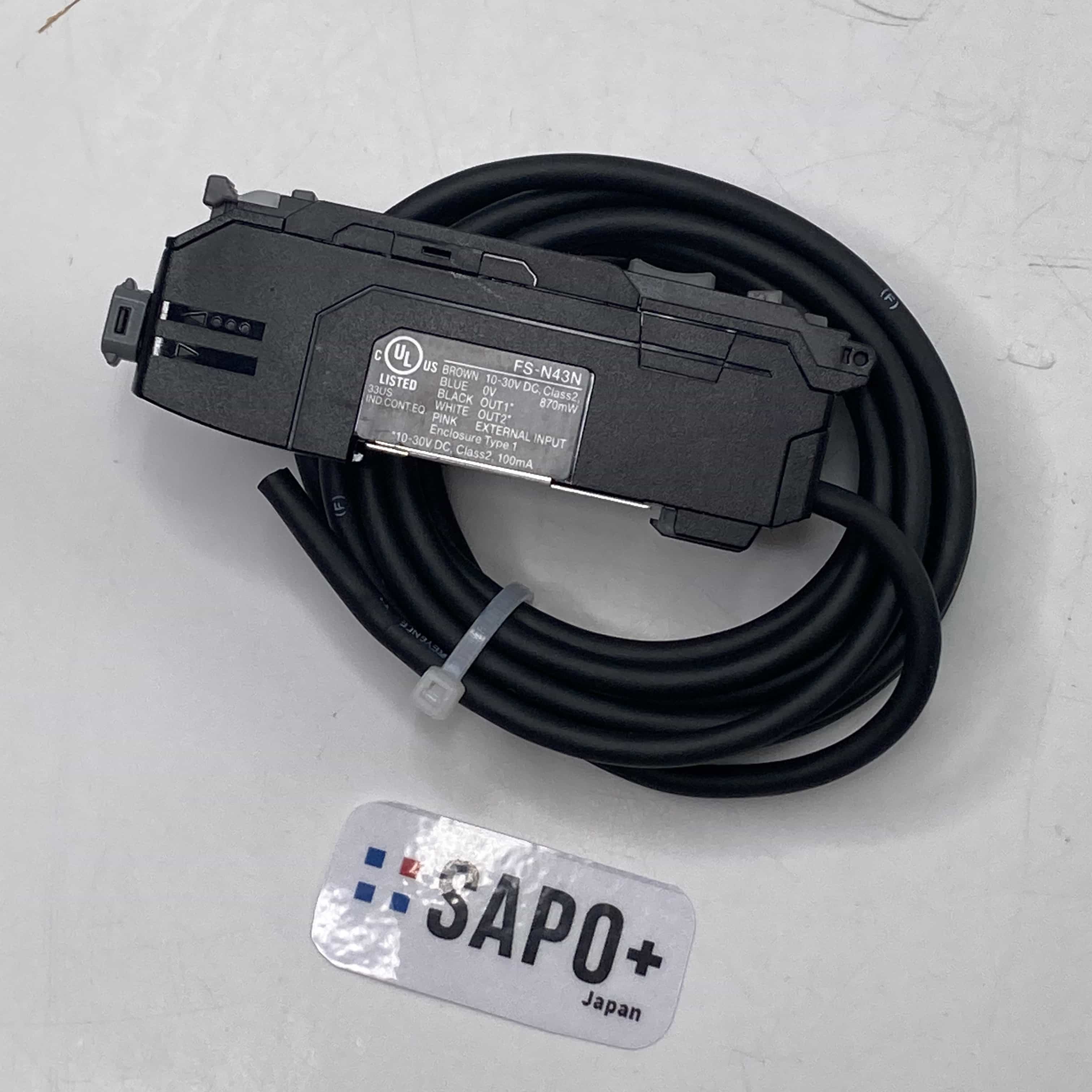 FS-N43N  透明カバー無 デジタルファイバセンサアンプ キーエンス