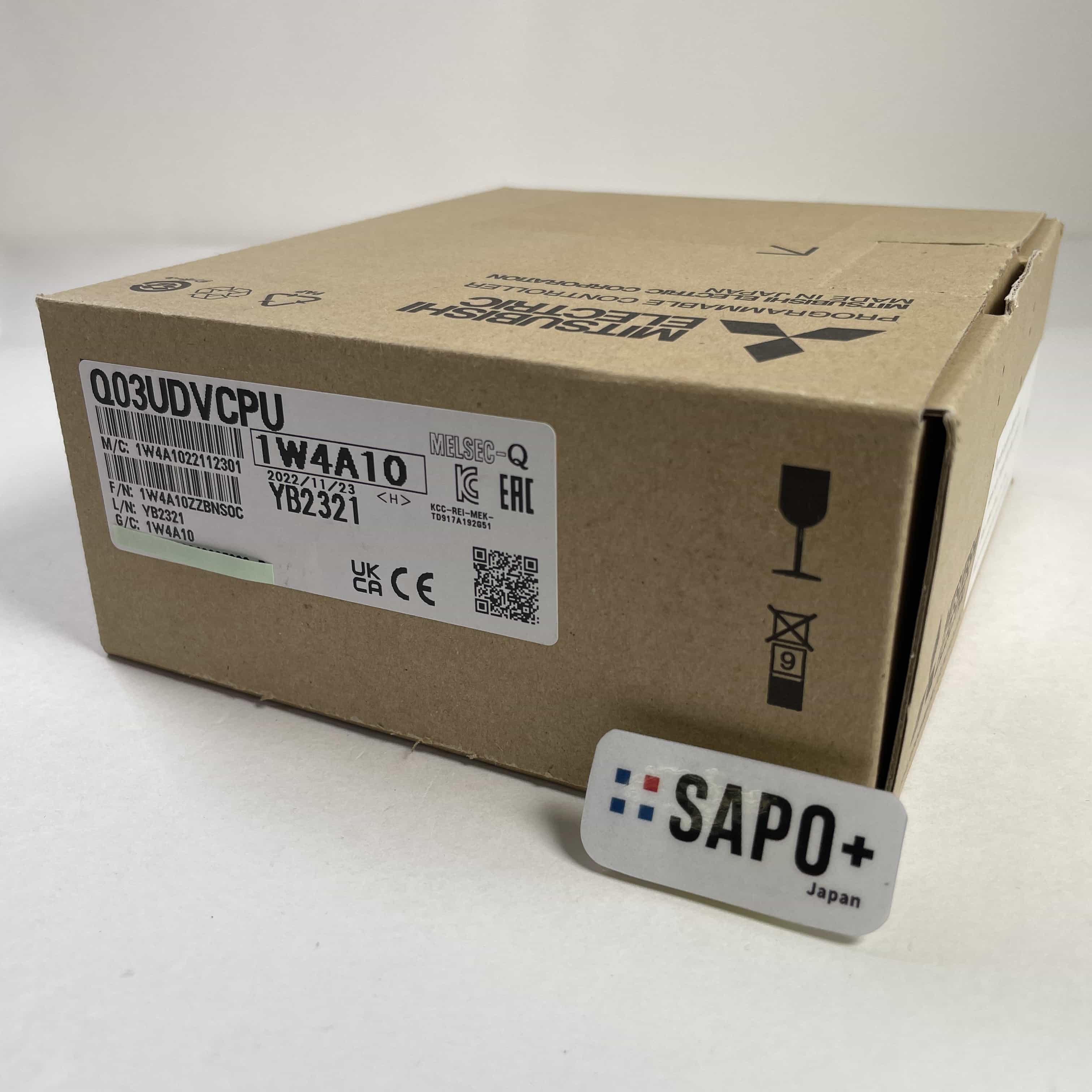 Q03UDVCPU 2022年製 シール跡有 CPUユニット 三菱電機