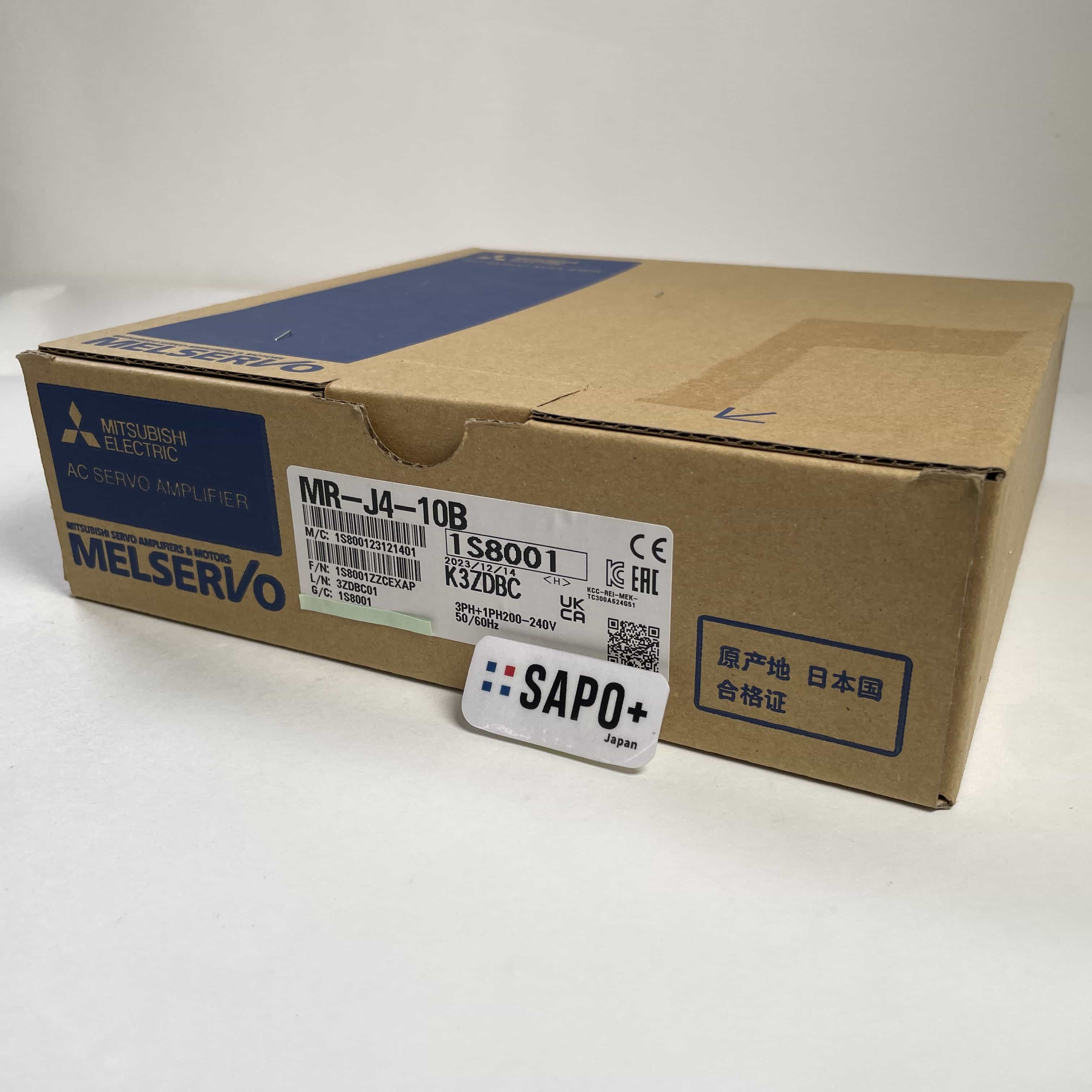 MR-J4-10B 2023年製 ホッチキス有/テープ付着跡有 サーボアンプ 三菱電機