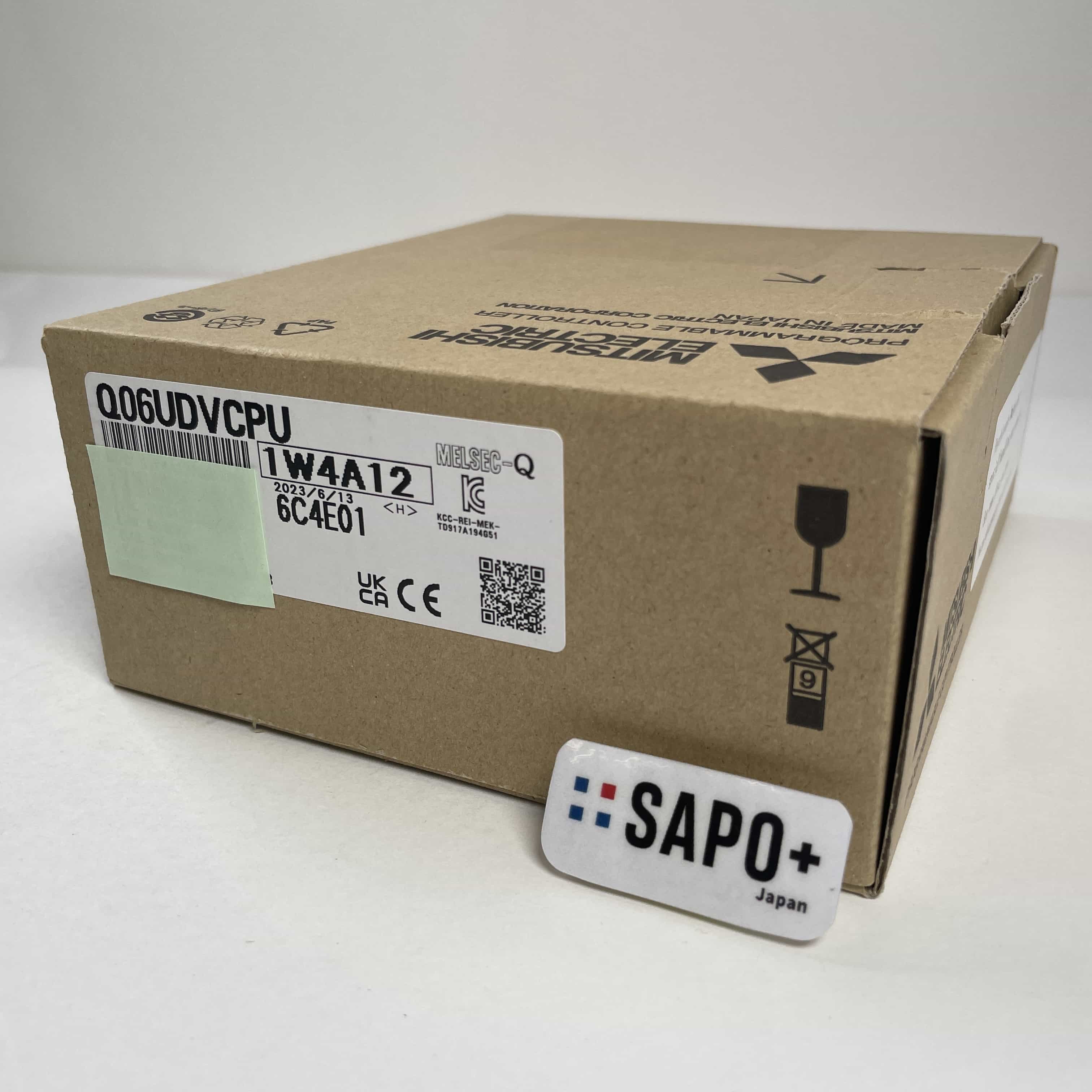 Q06UDVCPU 2023年製 テープ付着跡有 CPUユニット 三菱電機