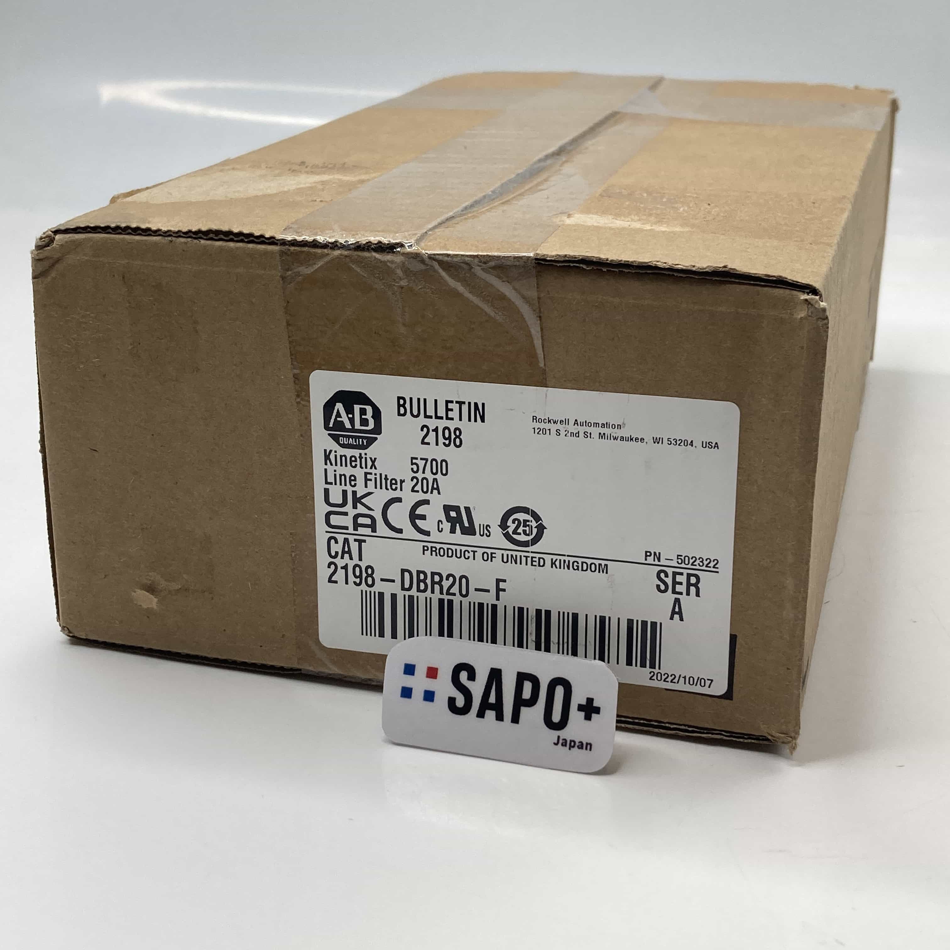 2198-DBR20-F 2022年製 箱破れ有/テープ付着有 サーボドライブ オプションモジュール Allen-Bradley