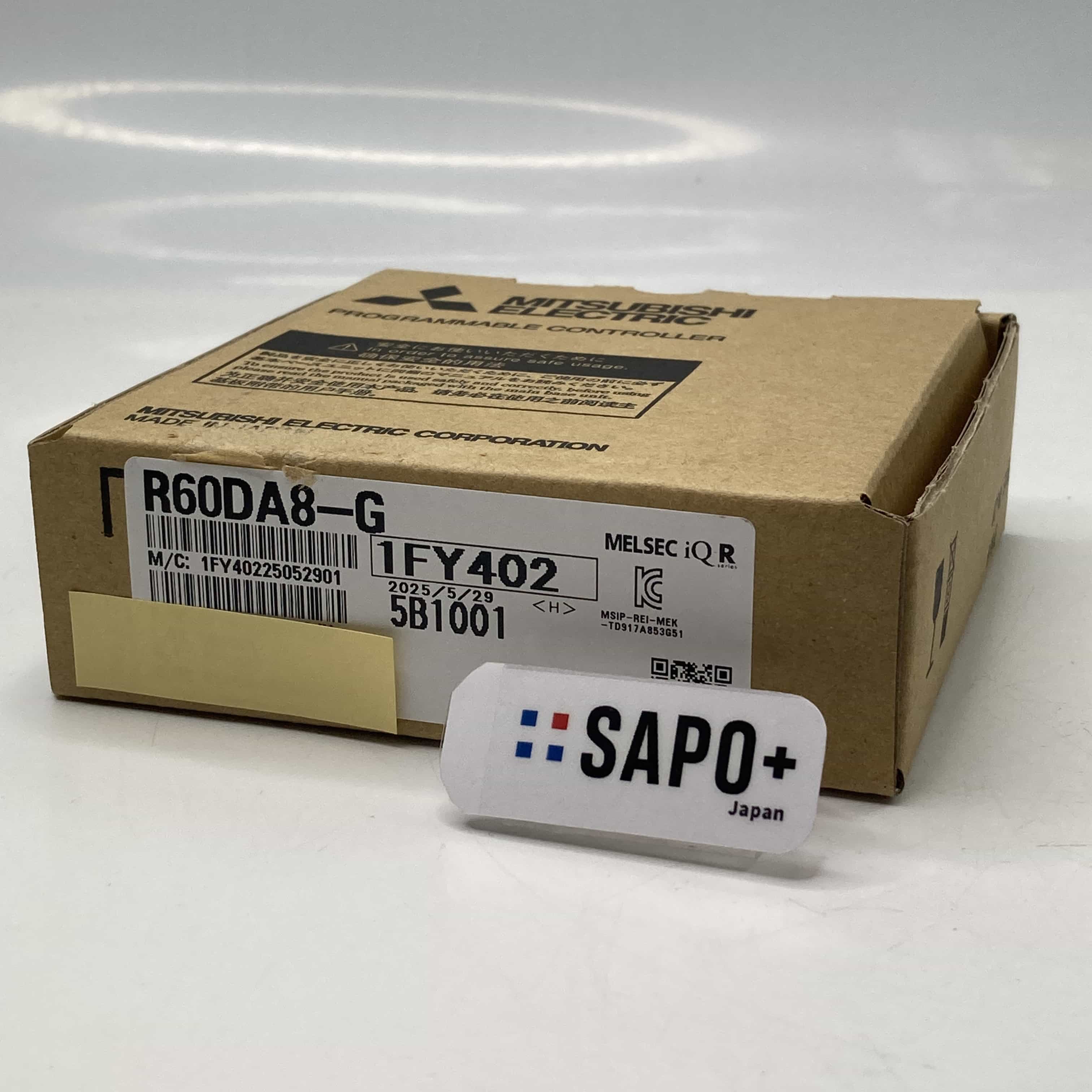 R60DA8-G 2025年製 開封済/箱破れ有 アナログ出力ユニット 三菱電機