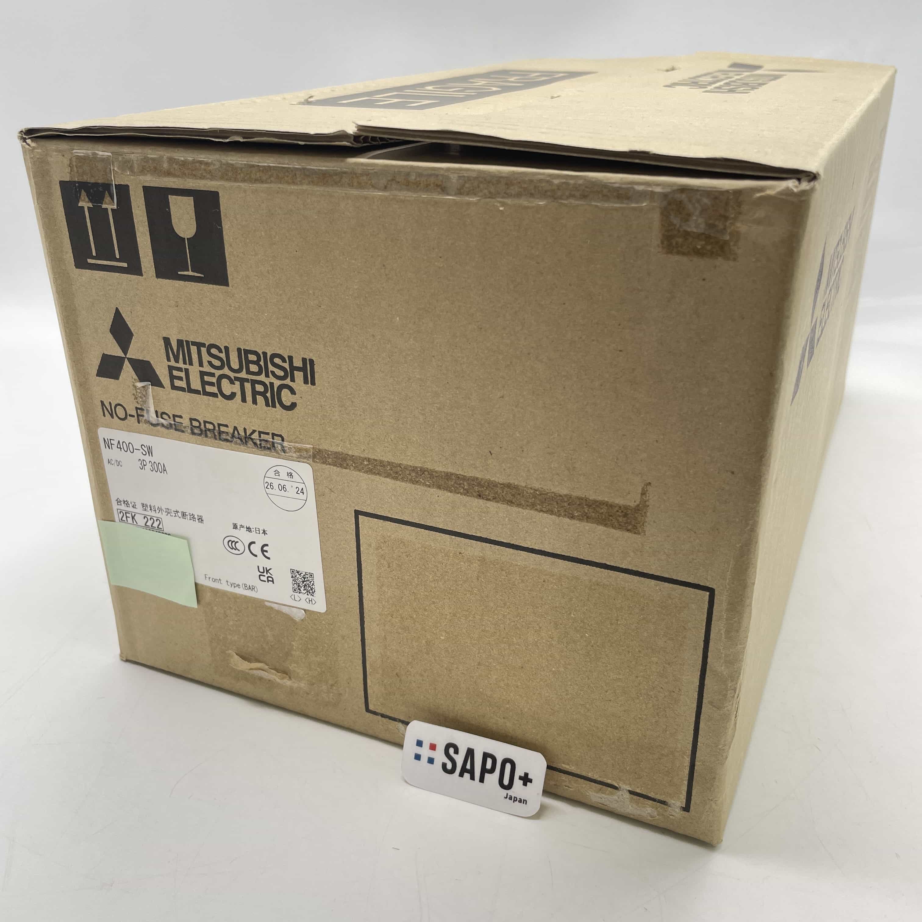 NF400-SW 3P 300A 2024年製 外箱ダメージ有 ノーヒューズ遮断器 三菱電機
