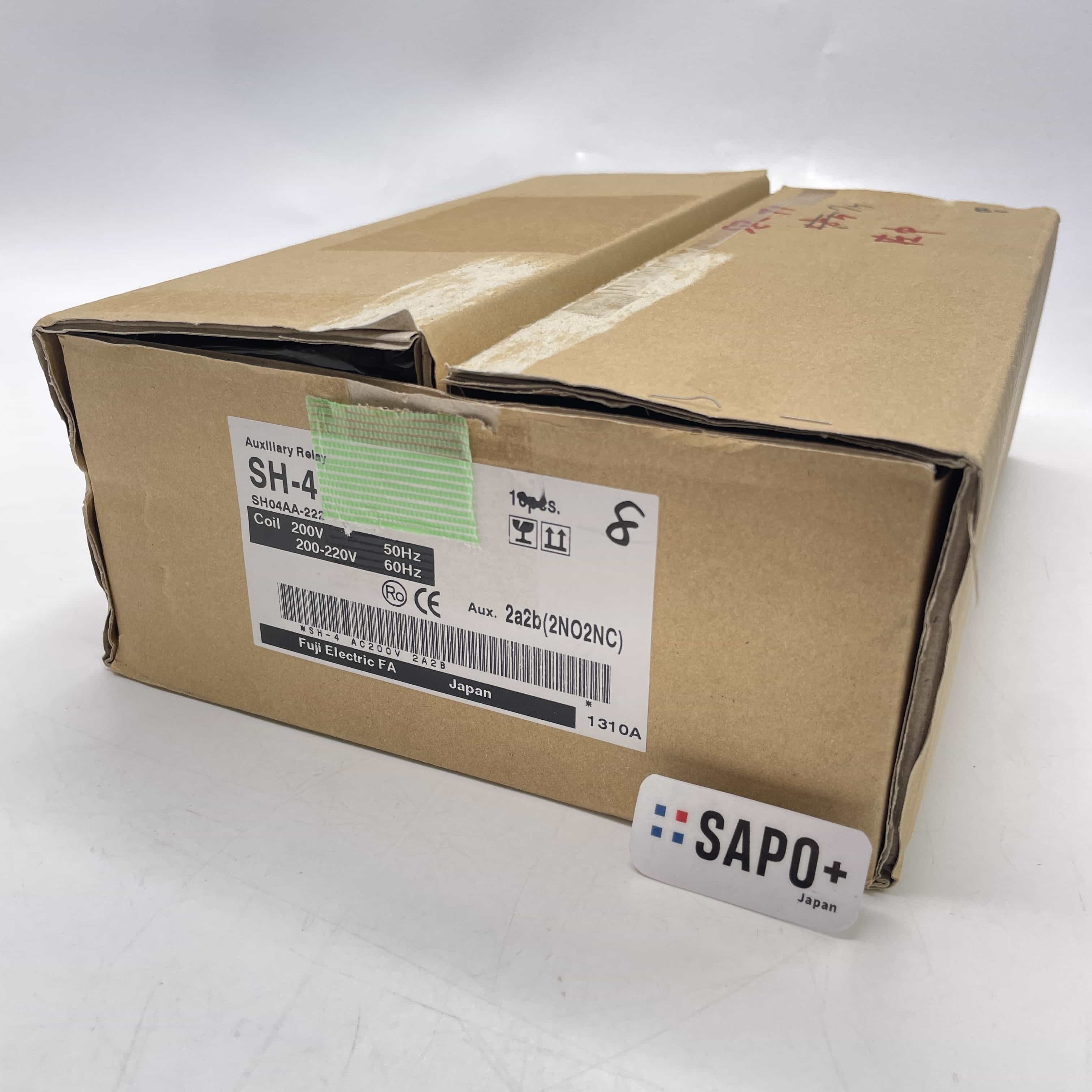 SH-4 AC200V 2a2b(5個入り)  外箱ダメージ有 電磁開閉器 富士電機
