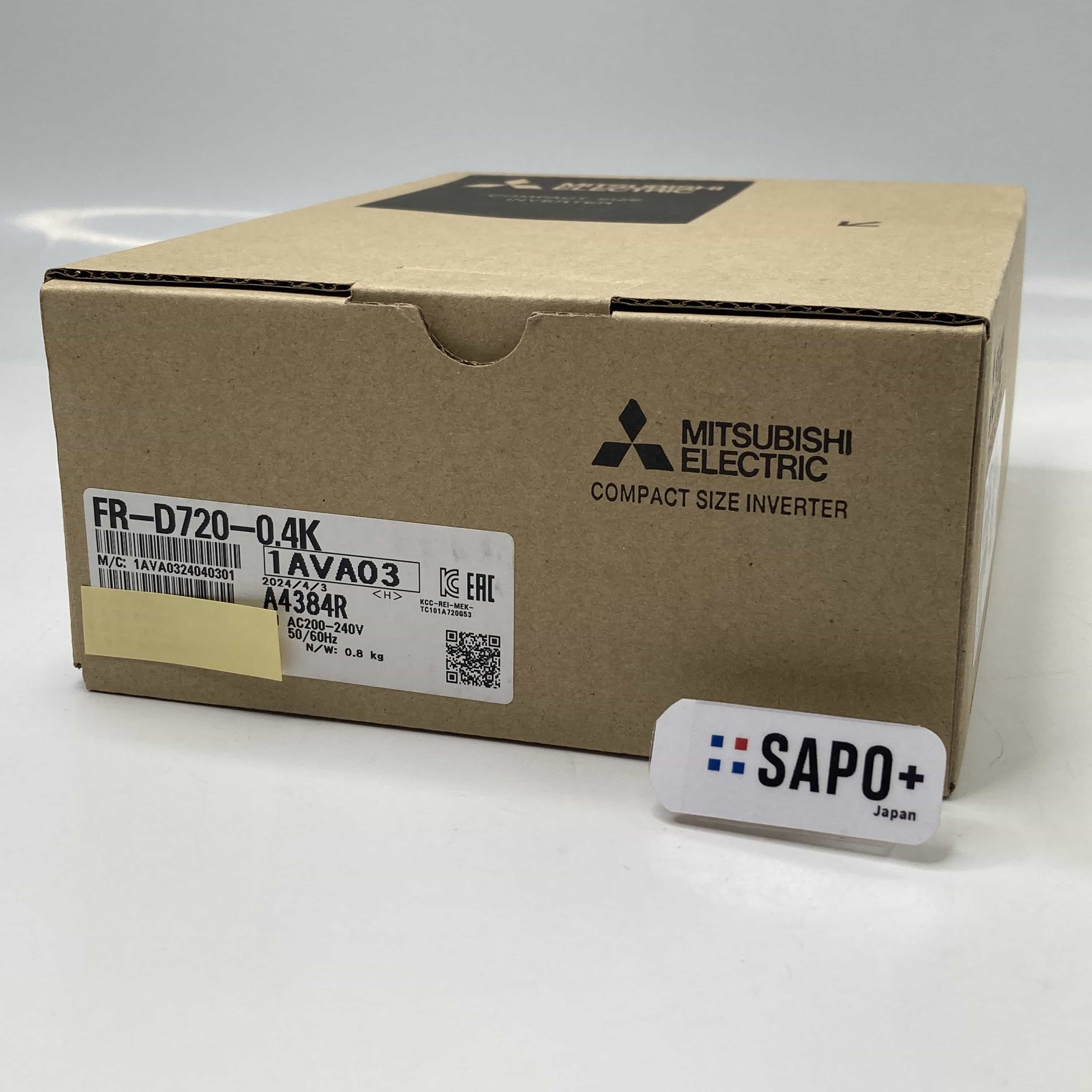 FR-D720-0.4K 2024年製 インバータ 三菱電機
