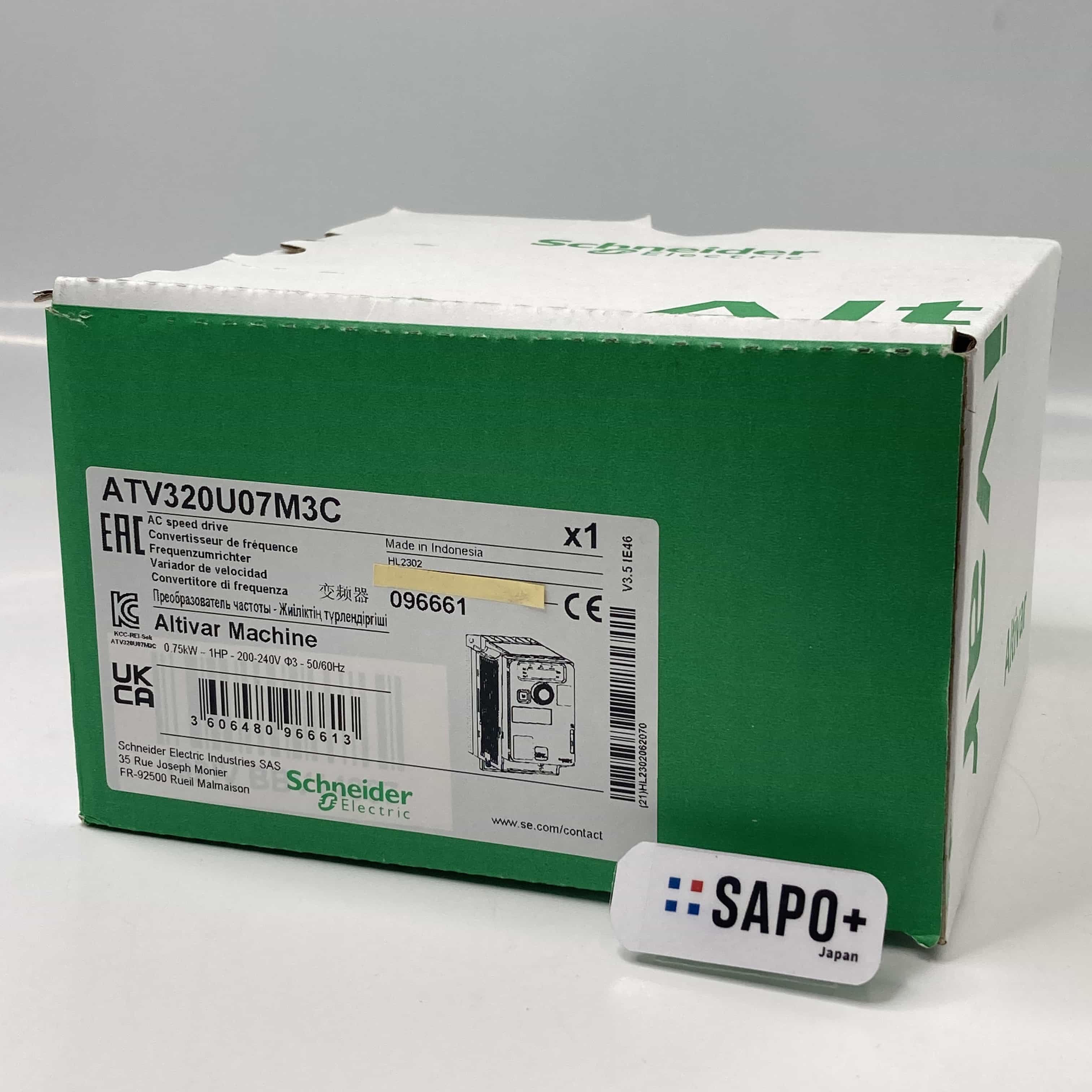 ATV320U07M3C インバータ Schneider