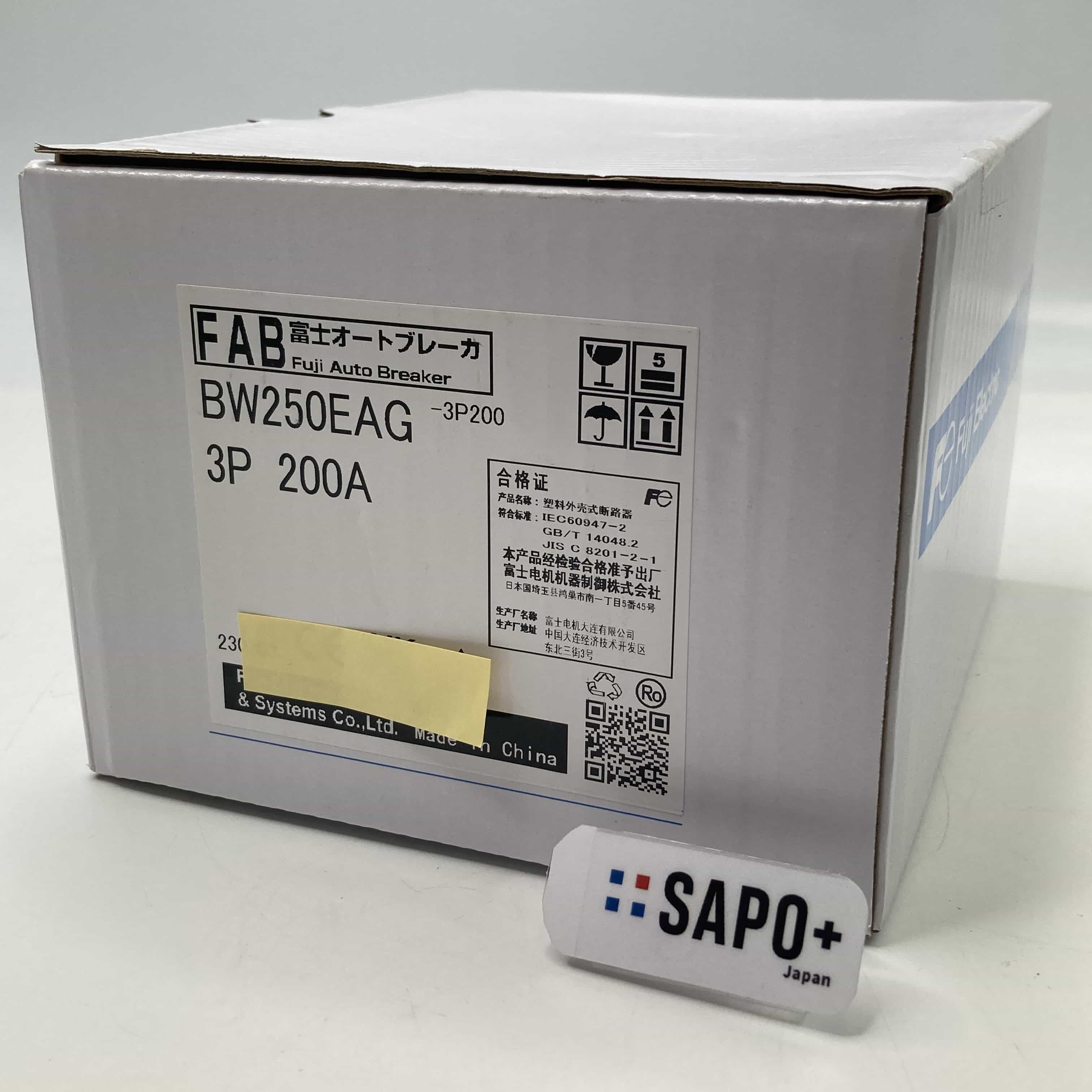 BW250EAG 3P 200A 汎用一般配線用オートブレーカ 富士電機