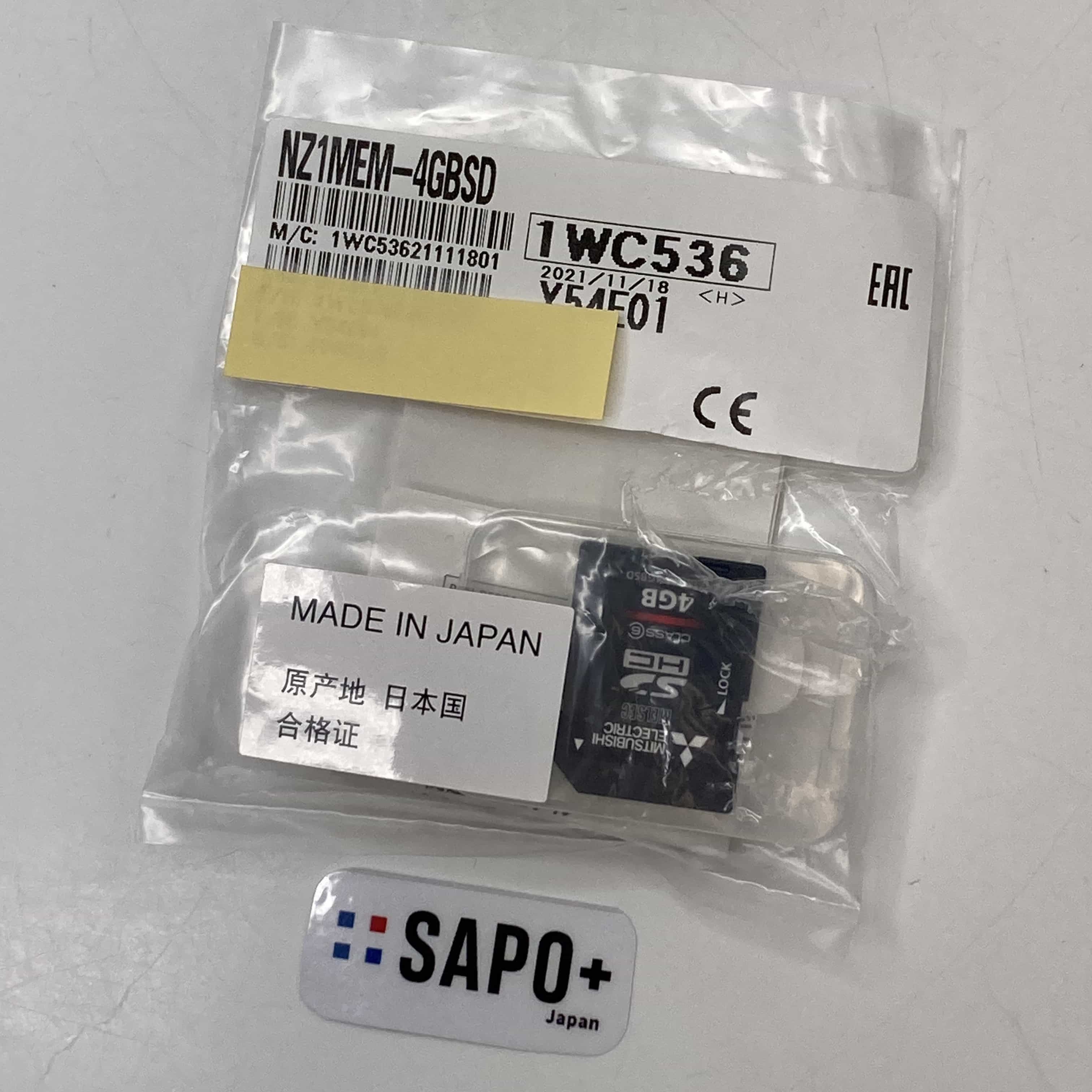 NZ1MEM-4GBSD 2021年製 内袋開封済 メモリカード 三菱電機