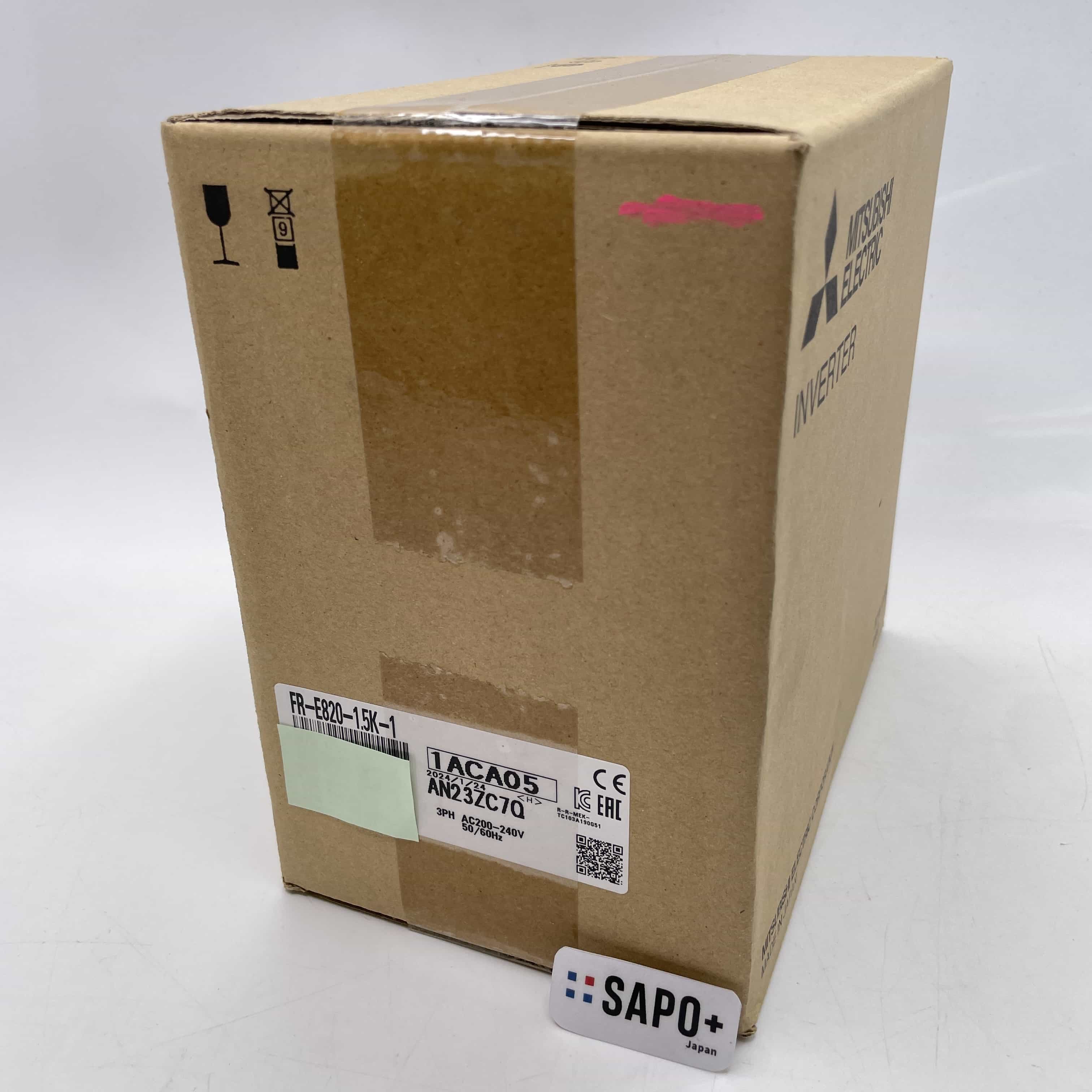 FR-E820-1.5K-1 2024年製 外箱ダメージ有 インバータ 三菱電機