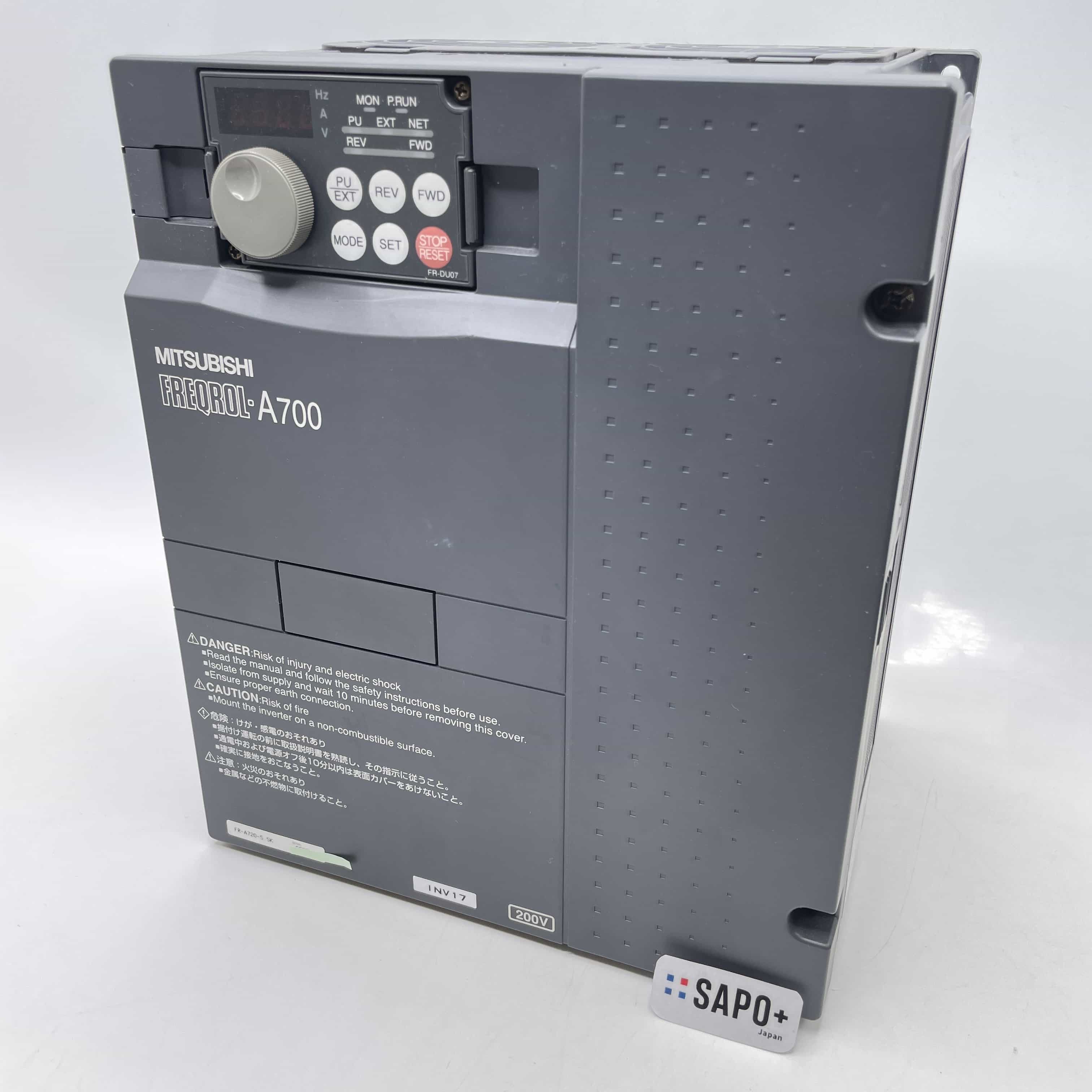 FR-A720-5.5K/インバータ   インバータ 三菱電機