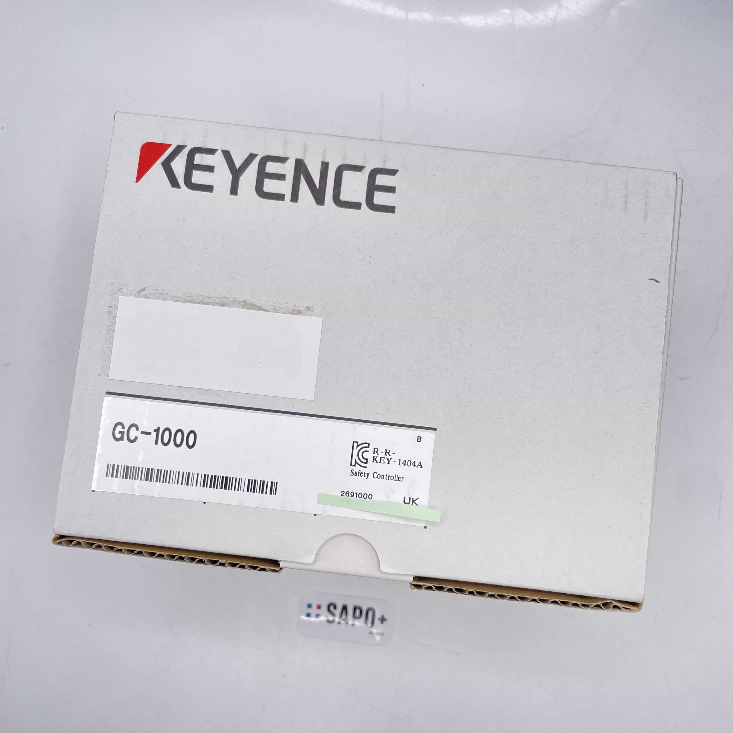 GC-1000  外箱ダメージ有 セーフティコントローラ キーエンス