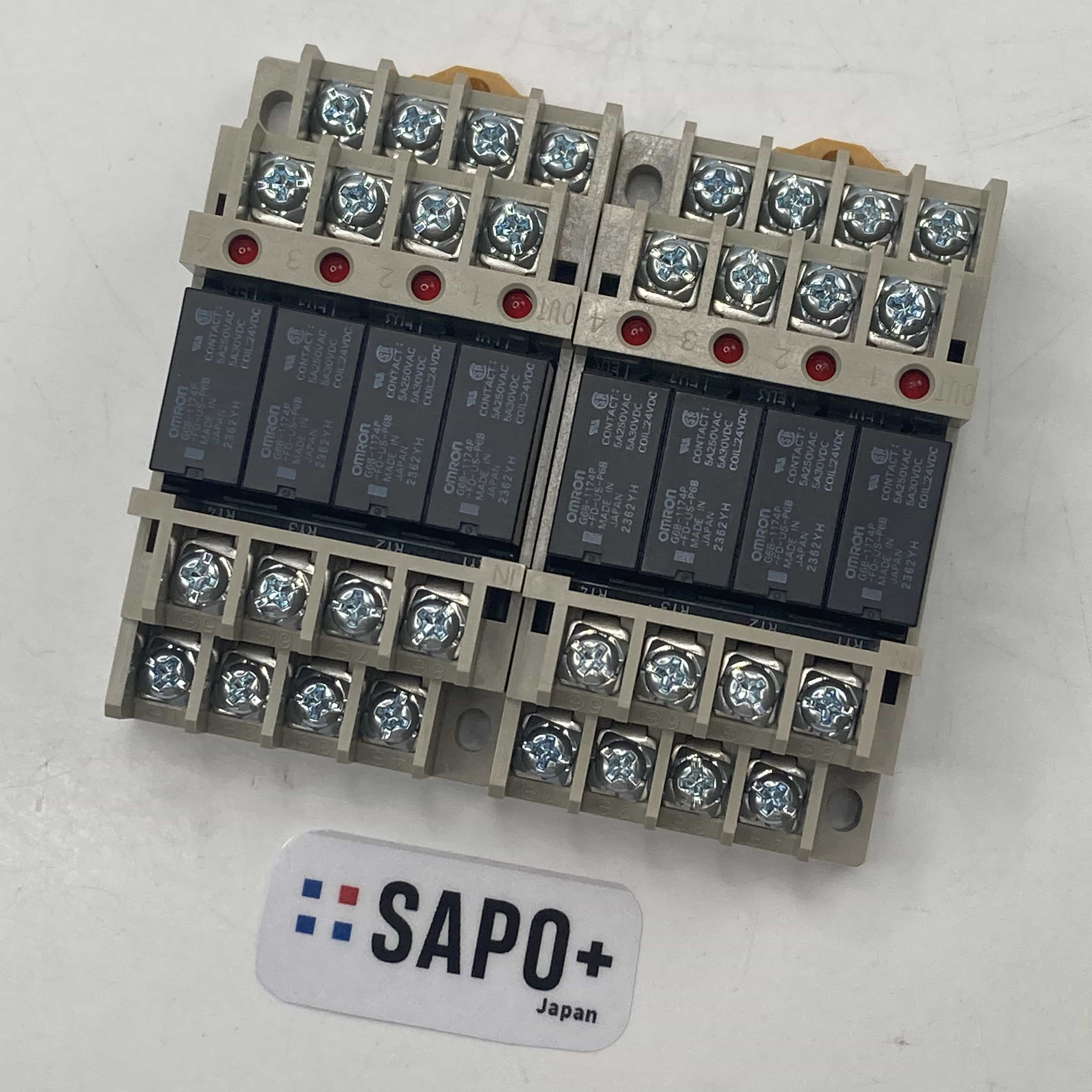 G6B-47BND 2個セット 箱無し ミニチュアリレー オムロン