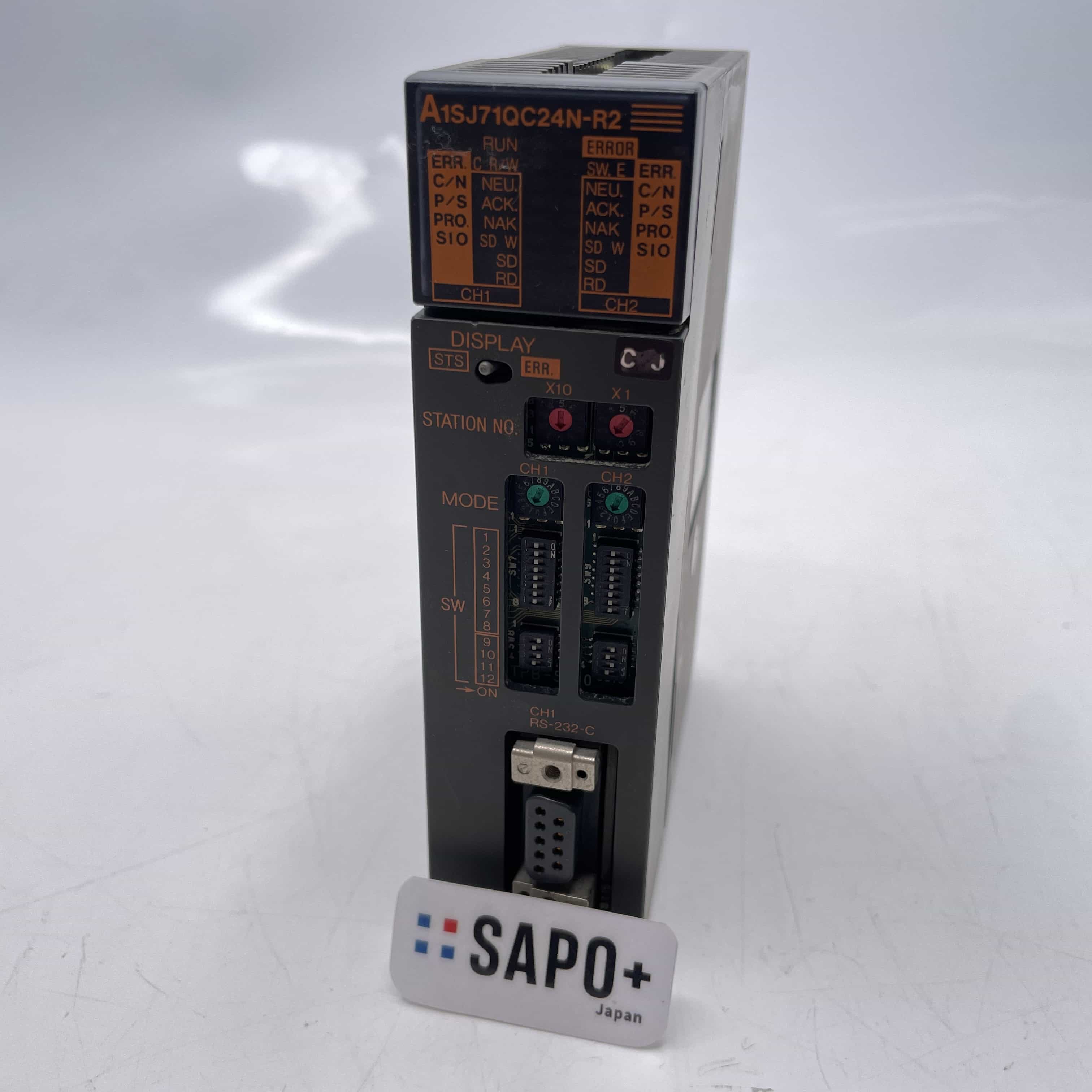 A1SJ71QC24N-R2 2002年製  シリアル通信ユニット 三菱電機