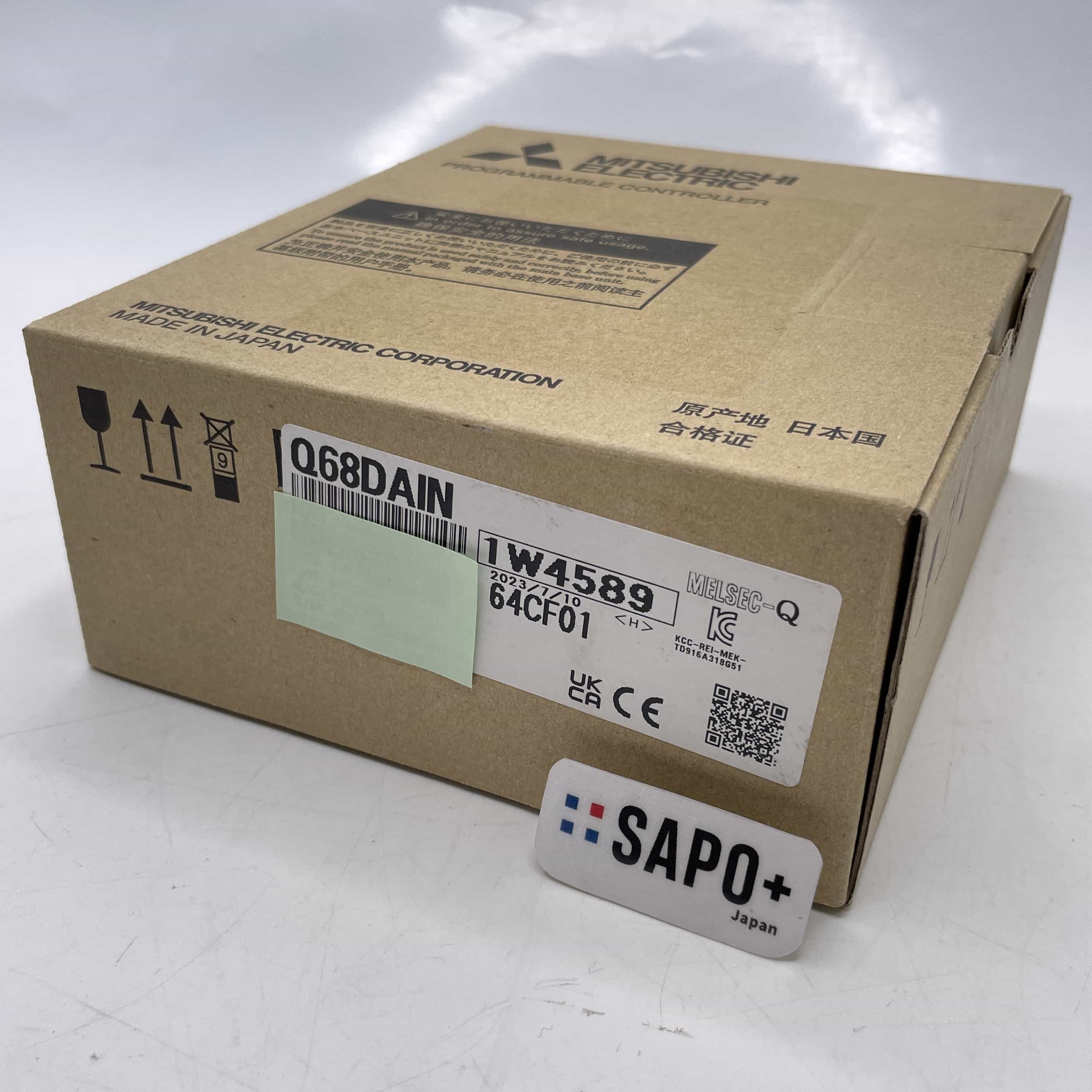Q68DAIN 2023年製 外箱ダメージ有 アナログ入力ユニット 三菱電機
