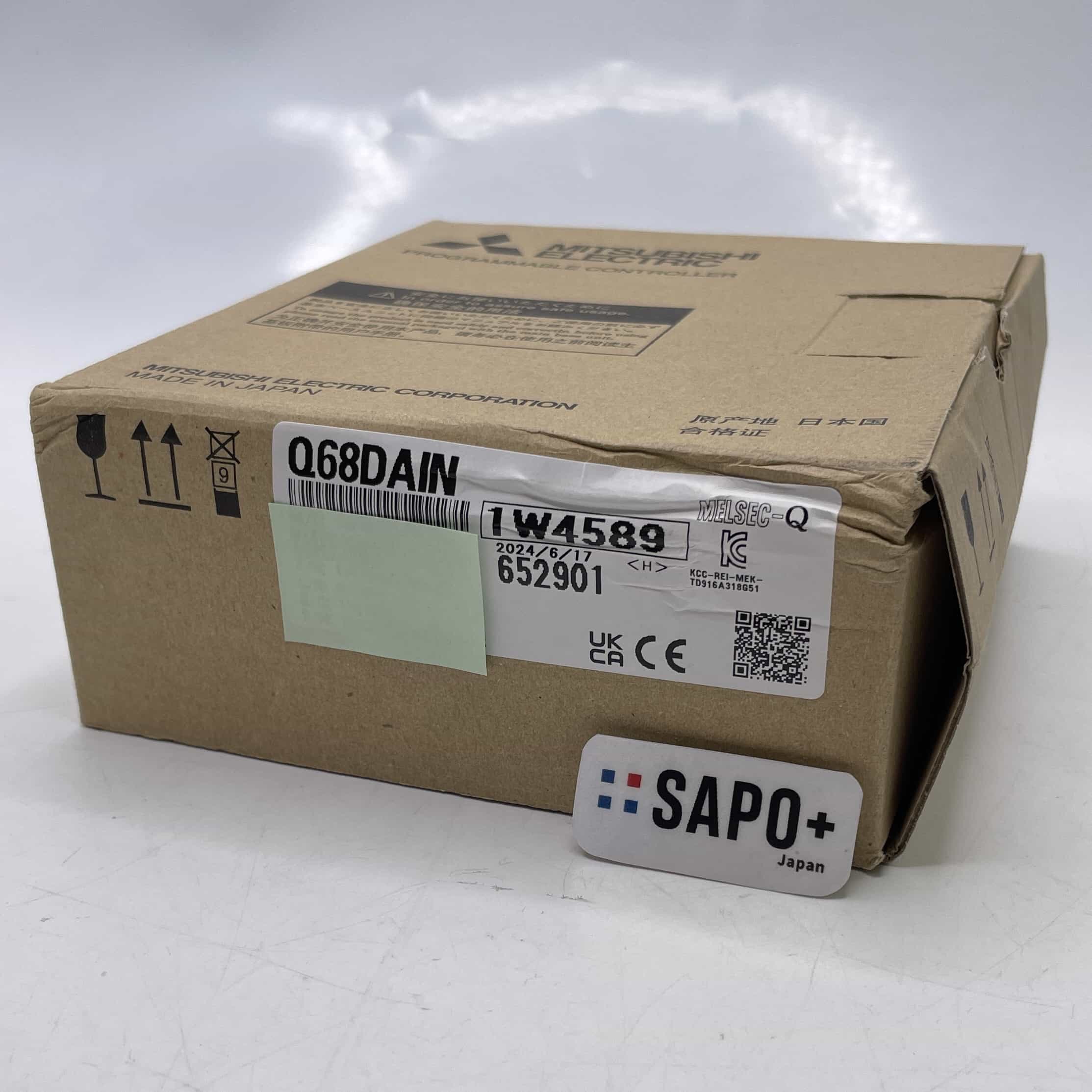Q68DAIN 2024年製 外箱ダメージ有 アナログ入力ユニット 三菱電機