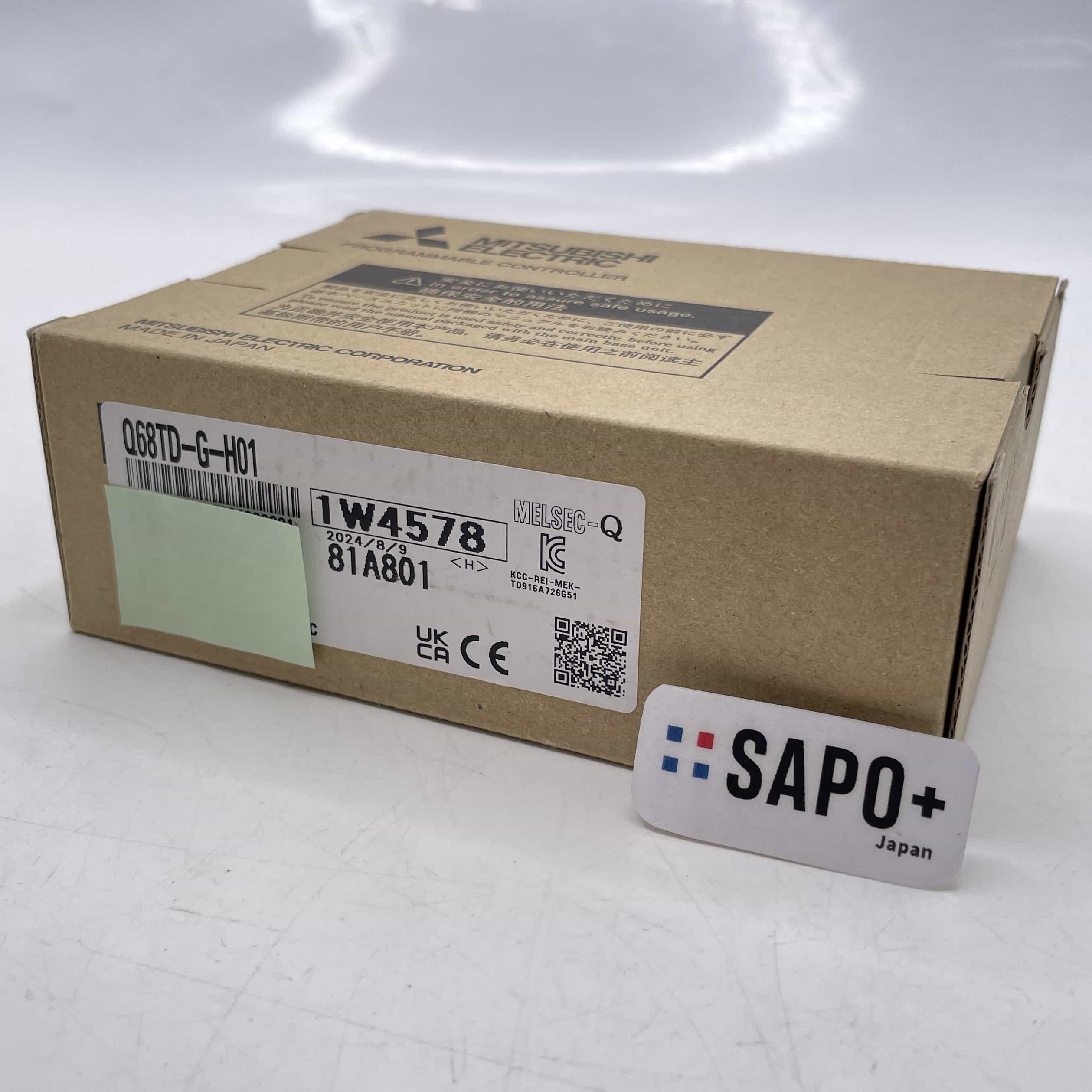 Q68TD-G-H01 2024年製 外箱ダメージ有 温度入力ユニット（熱電対入力タイプ） 三菱電機