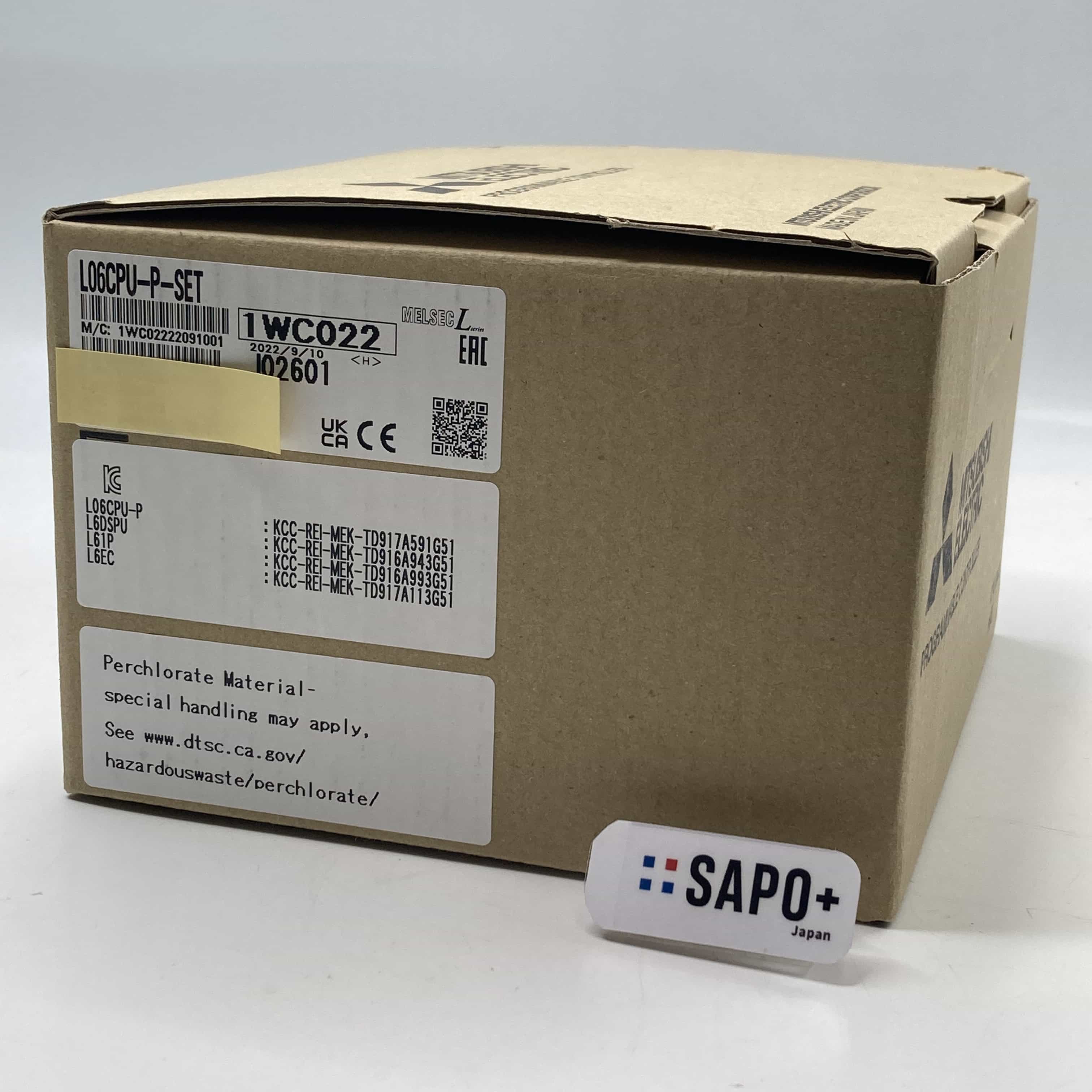 L06CPU-P-SET 2022年製 CPUユニット 三菱電機