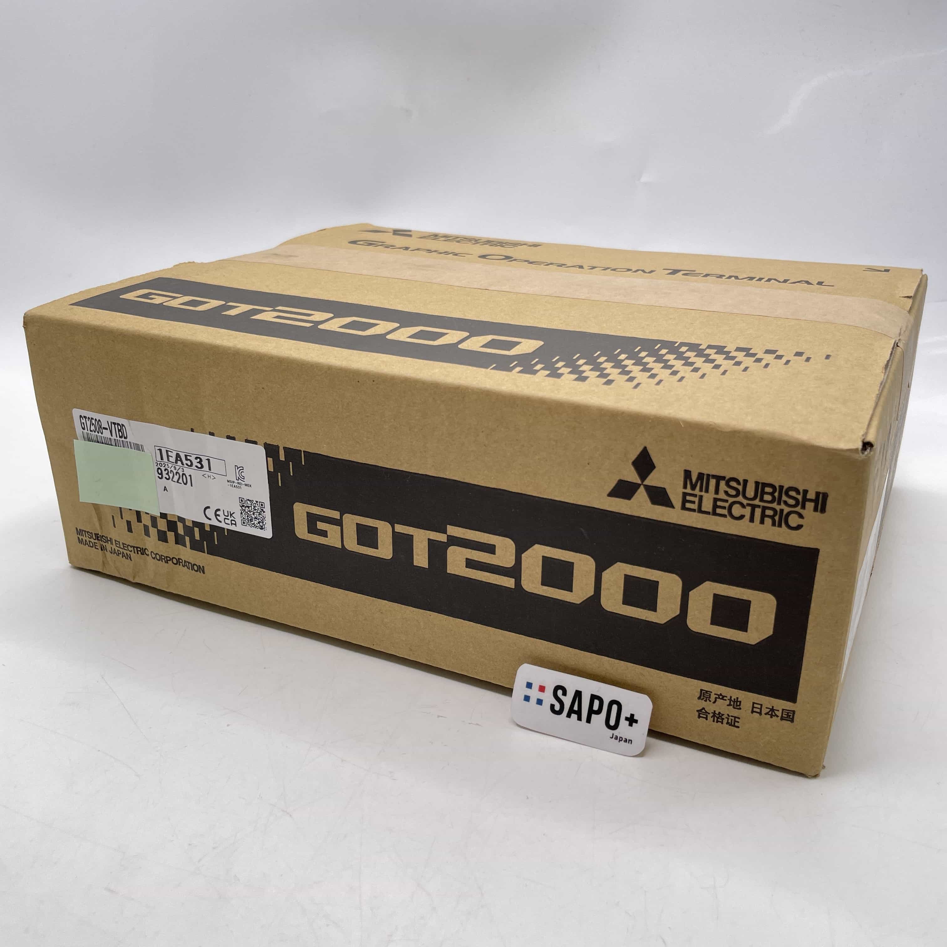 GT2508-VTBD 2025年製 箱ダメージ有 グラフィックオペレーションターミナル（GOT） 三菱電機