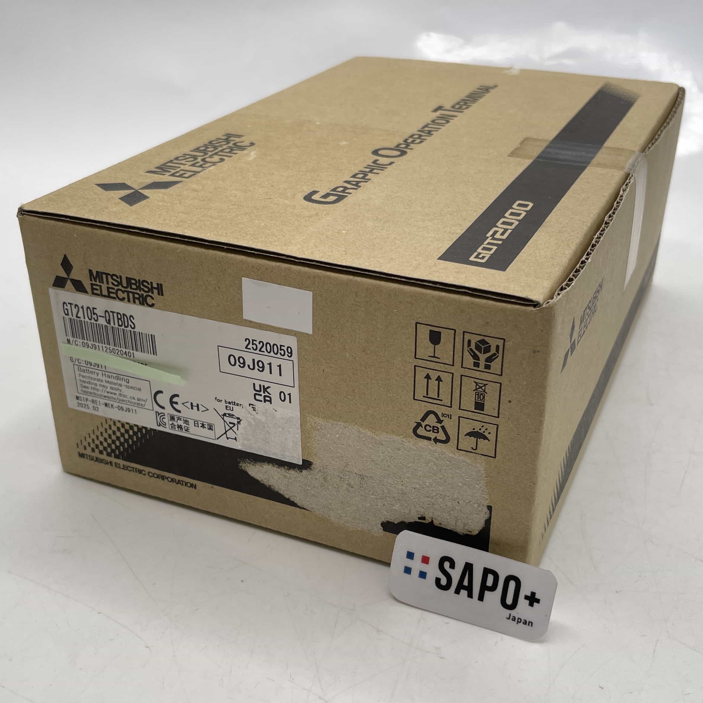 GT2105-QTBDS 2025年製 外箱ダメージ有 グラフィックオペレーションターミナル 三菱電機