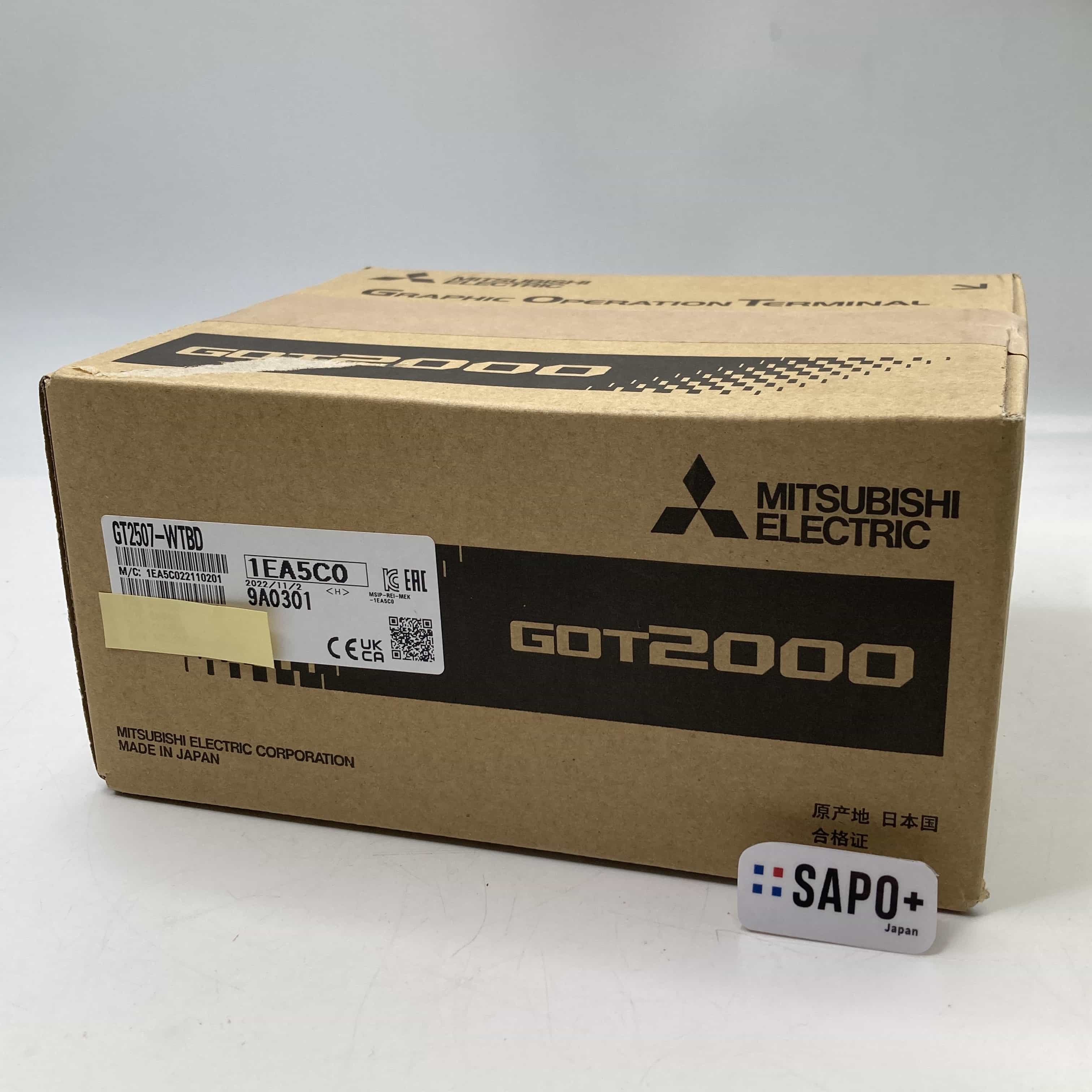 GT2507-WTBD 2022年製 外箱ダメージ有 グラフィックオペレーションターミナル 三菱電機