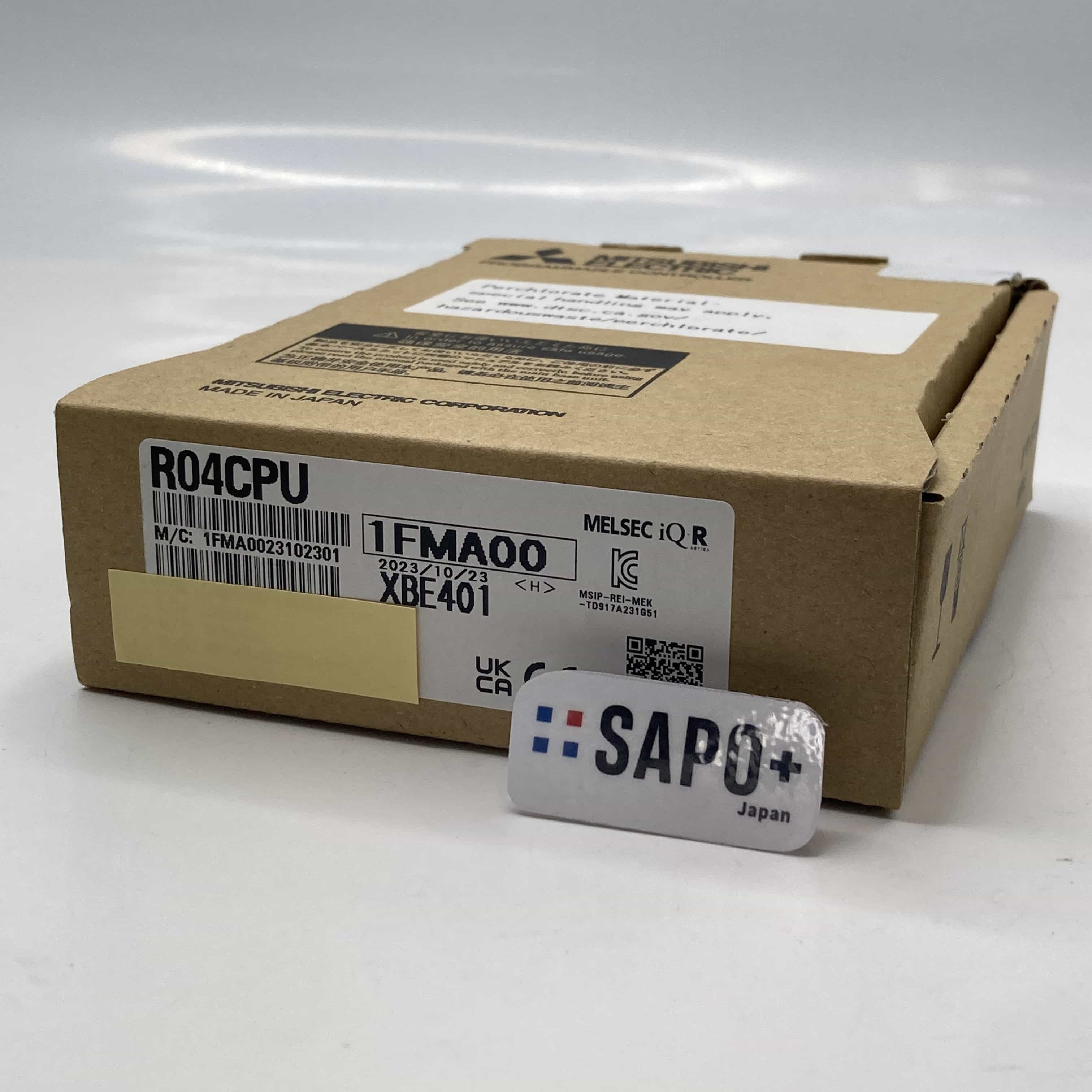 R04CPU 2023年製 外箱開封済 CPUユニット 三菱電機