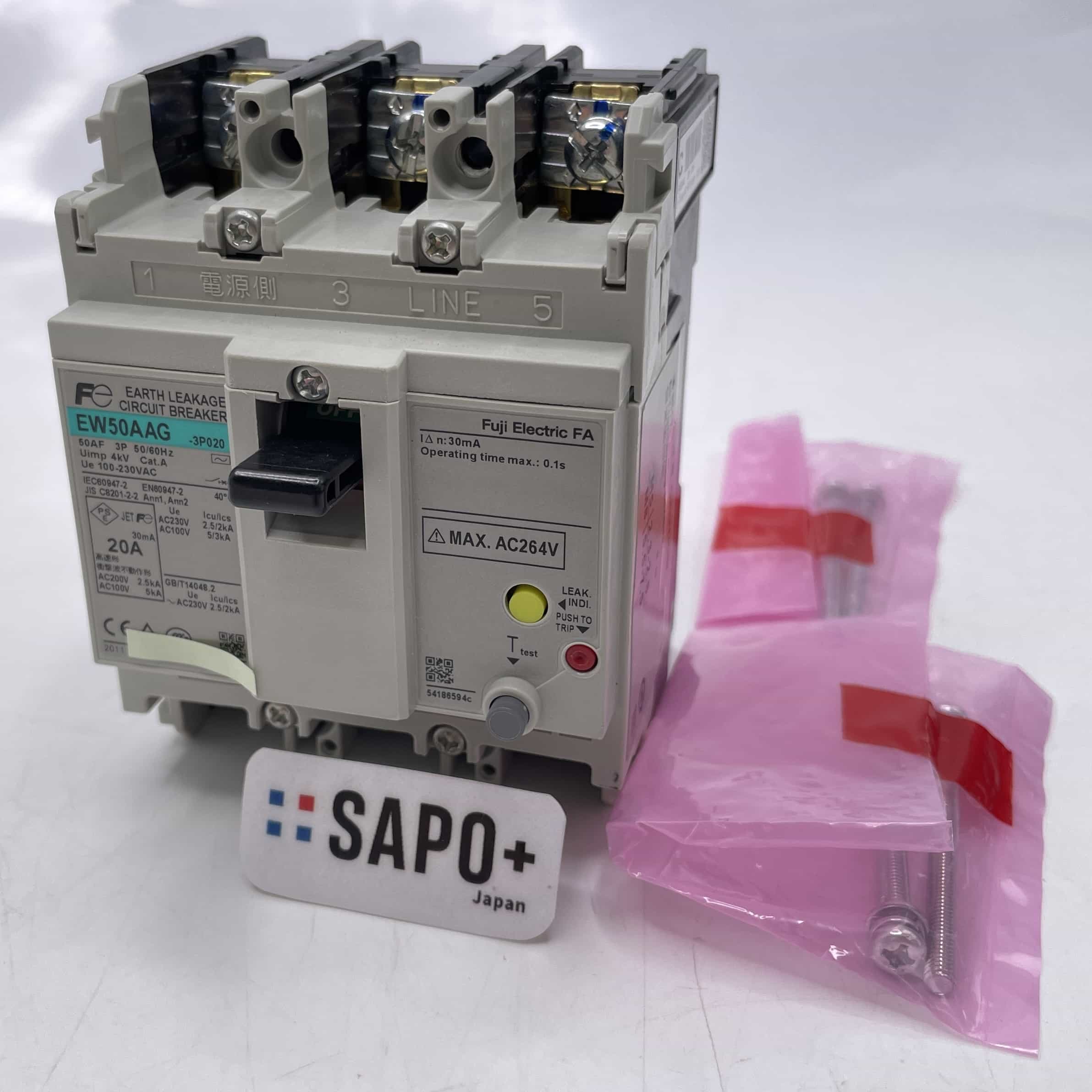 EW50AAG 3P 20A 配線用遮断器（3P 20A） 富士電機