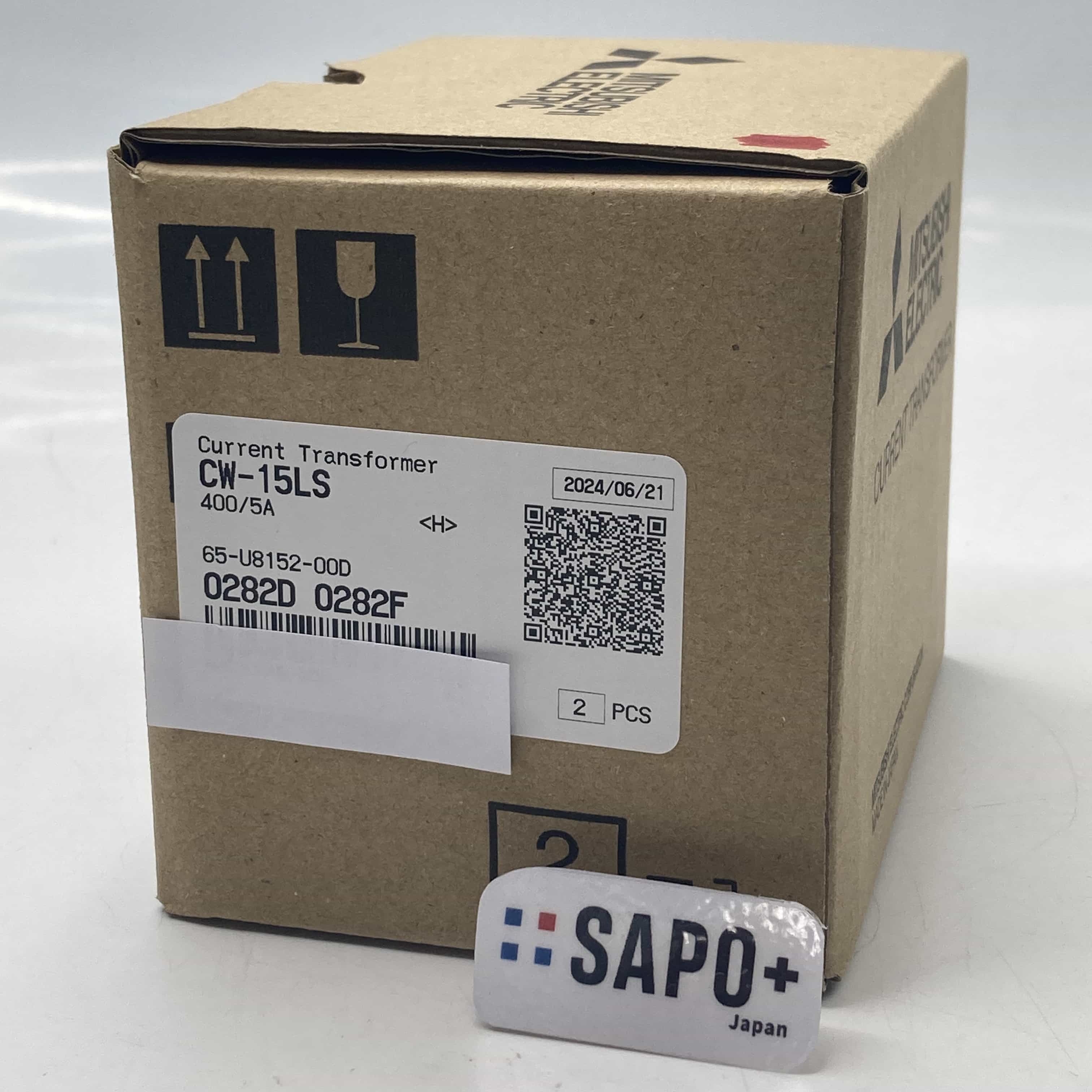 CW-15LS　2PCS 2024年製 外箱ダメージ有 計器用低圧変流器 CWシリーズ 三菱電機