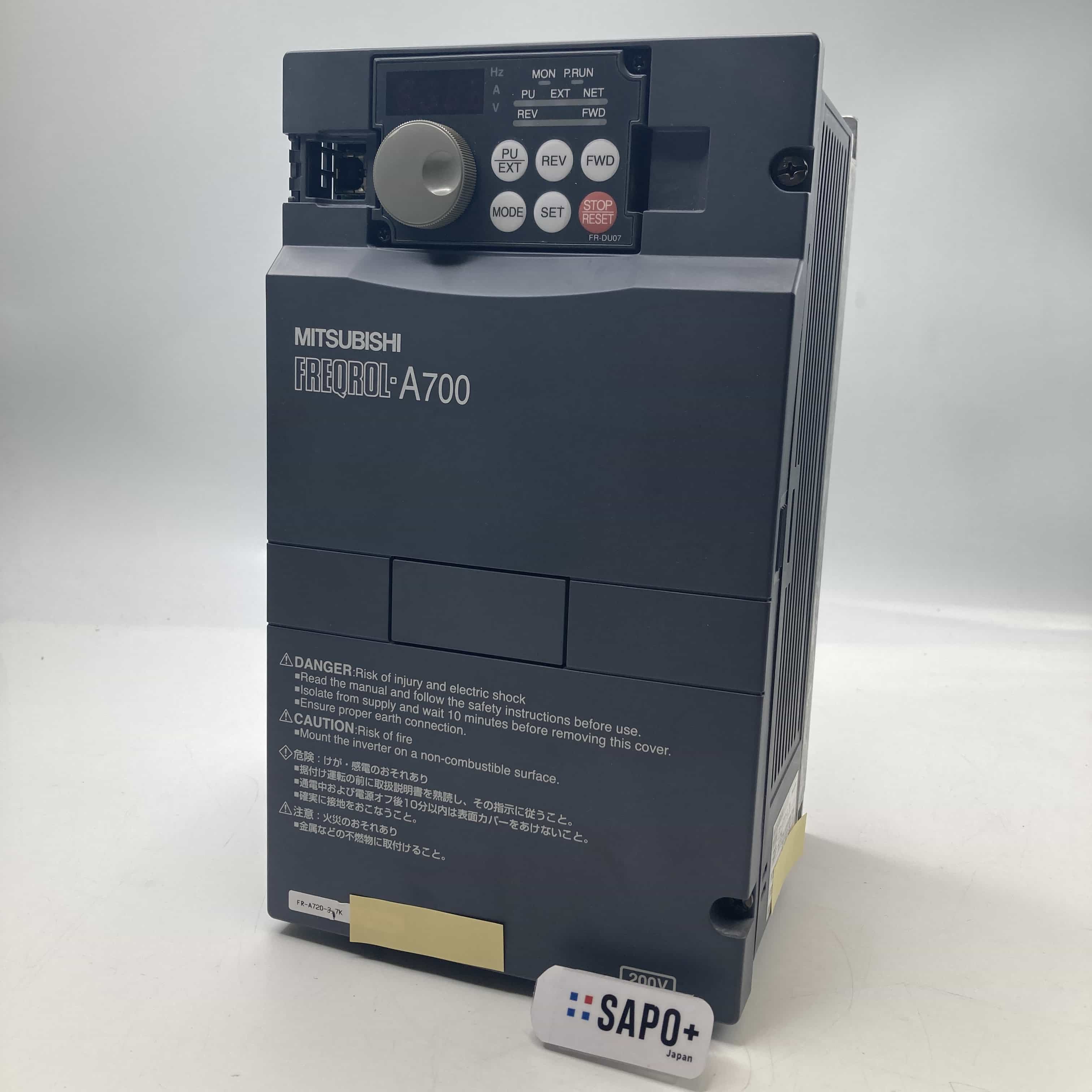 FR-A720-3.7K  コネクタカバー無 インバータ 三菱電機