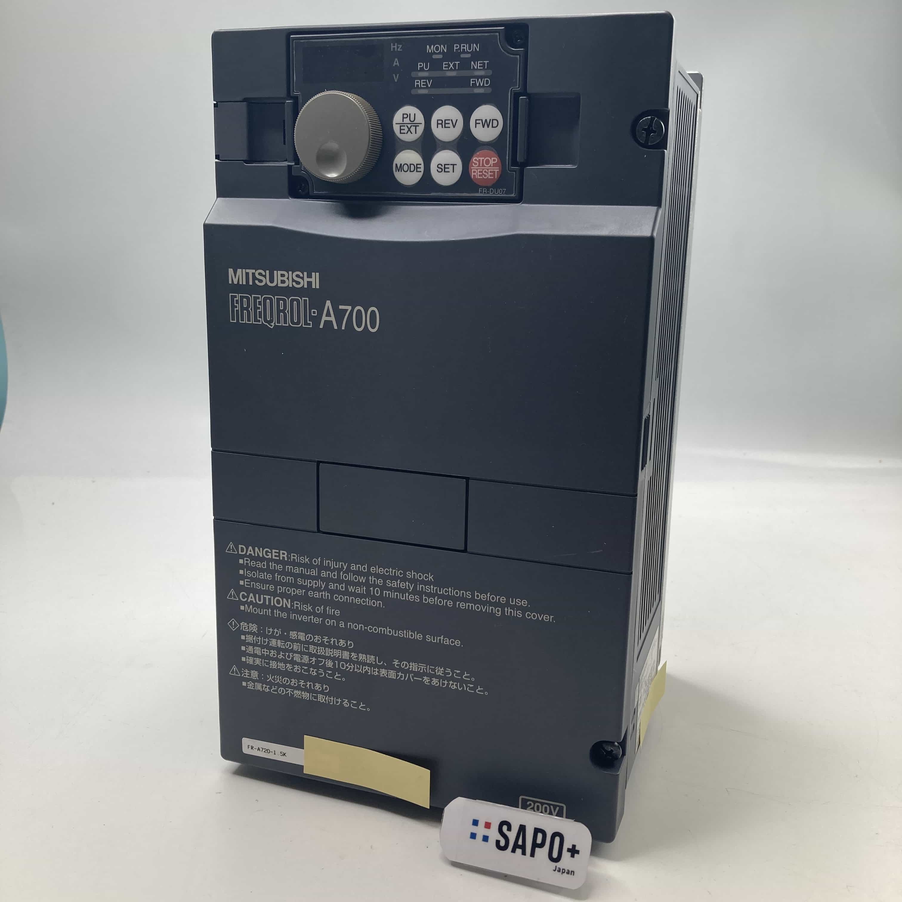 FR-A720-1.5K 2012年製 インバータ 三菱電機