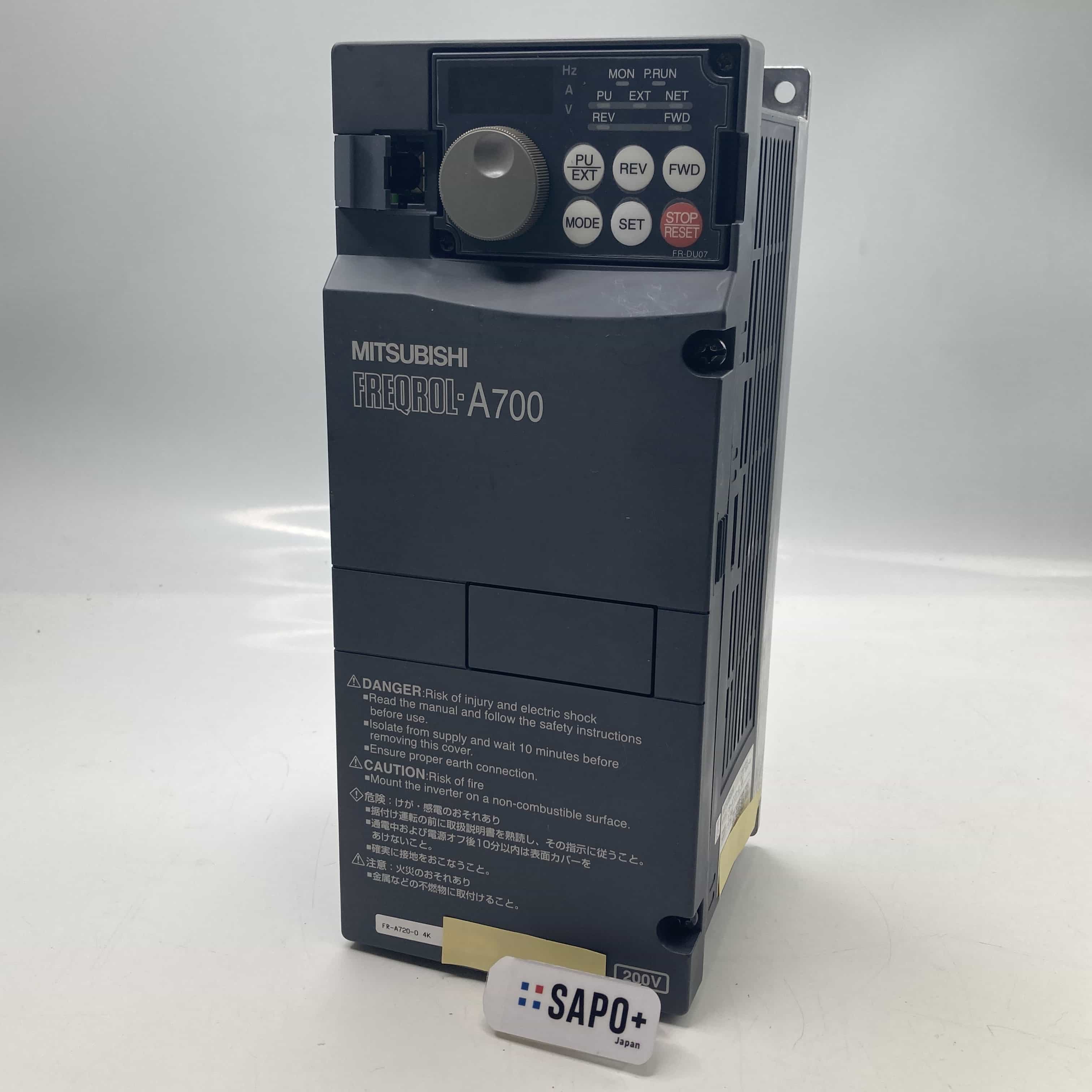 FR-A720-0.4K 2012年製 インバータ 三菱電機