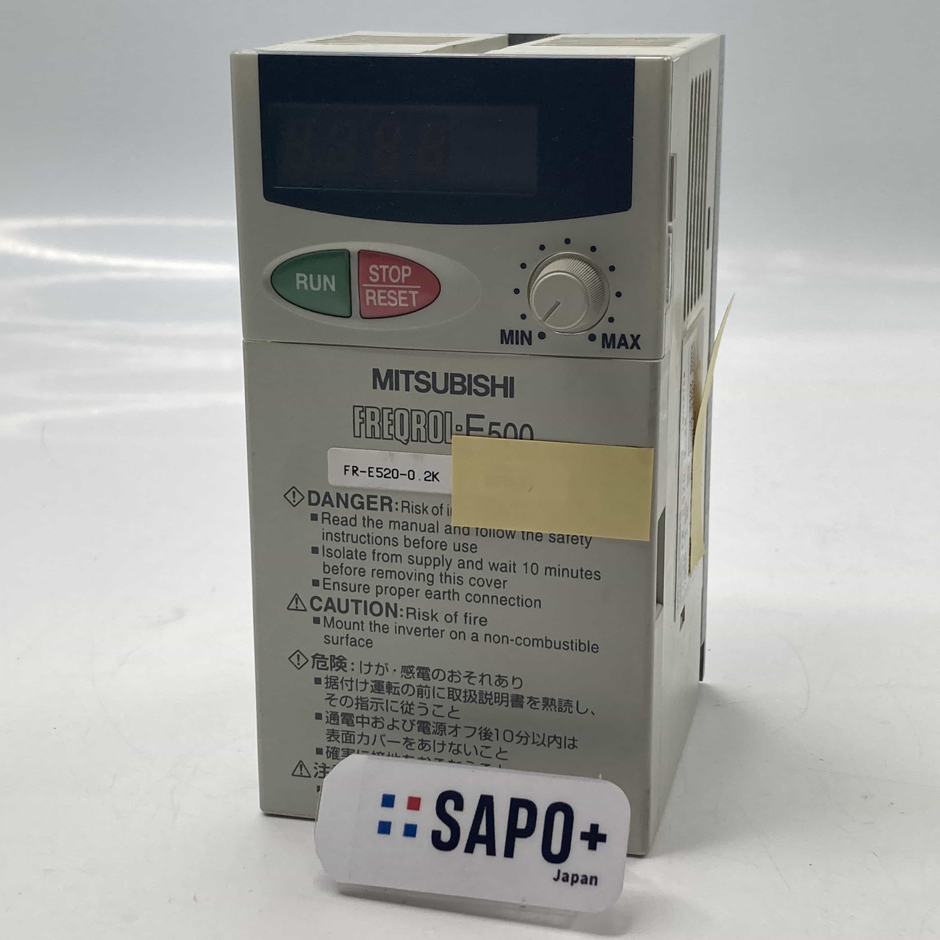 FR-E520-0.2K  カバー/本体シリアル違い インバータ 三菱電機