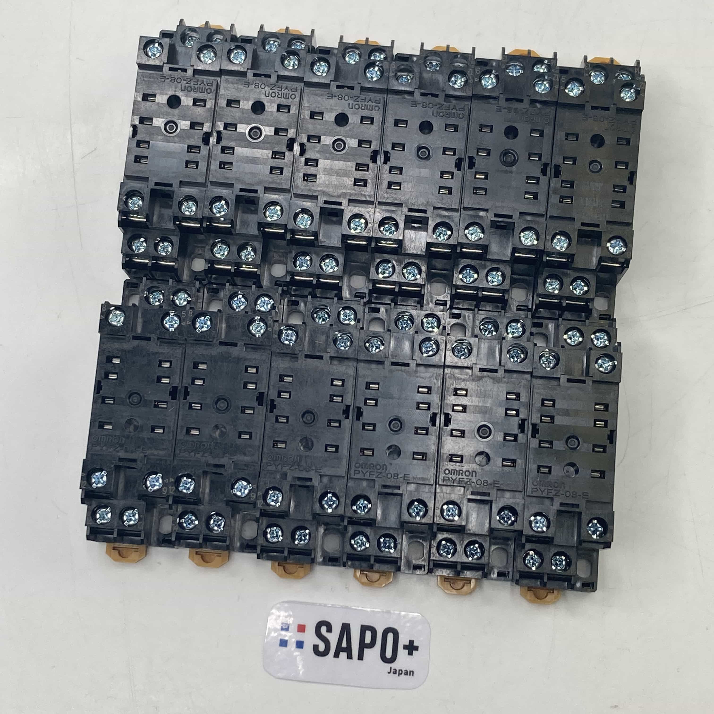 PYFZ-08-E (12個セット) 共用ソケット 角形ソケット オムロン