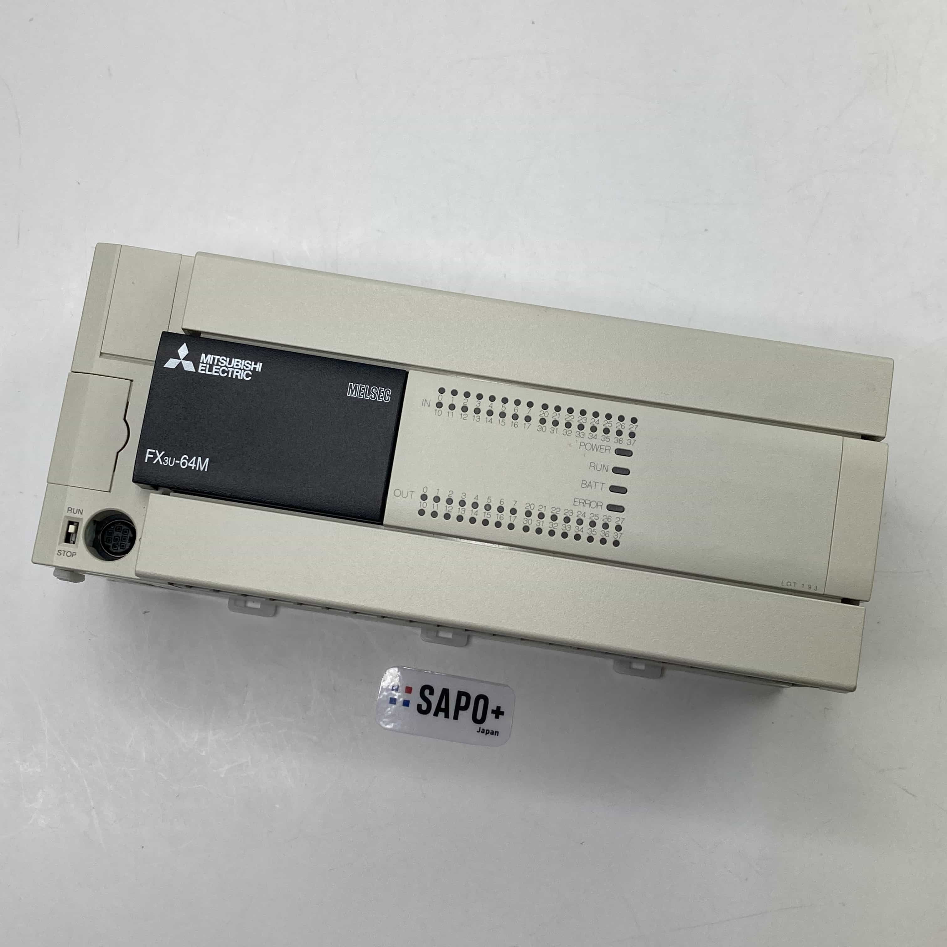 FX3U-64MR/ES 2019年製 シーケンサ 三菱電機