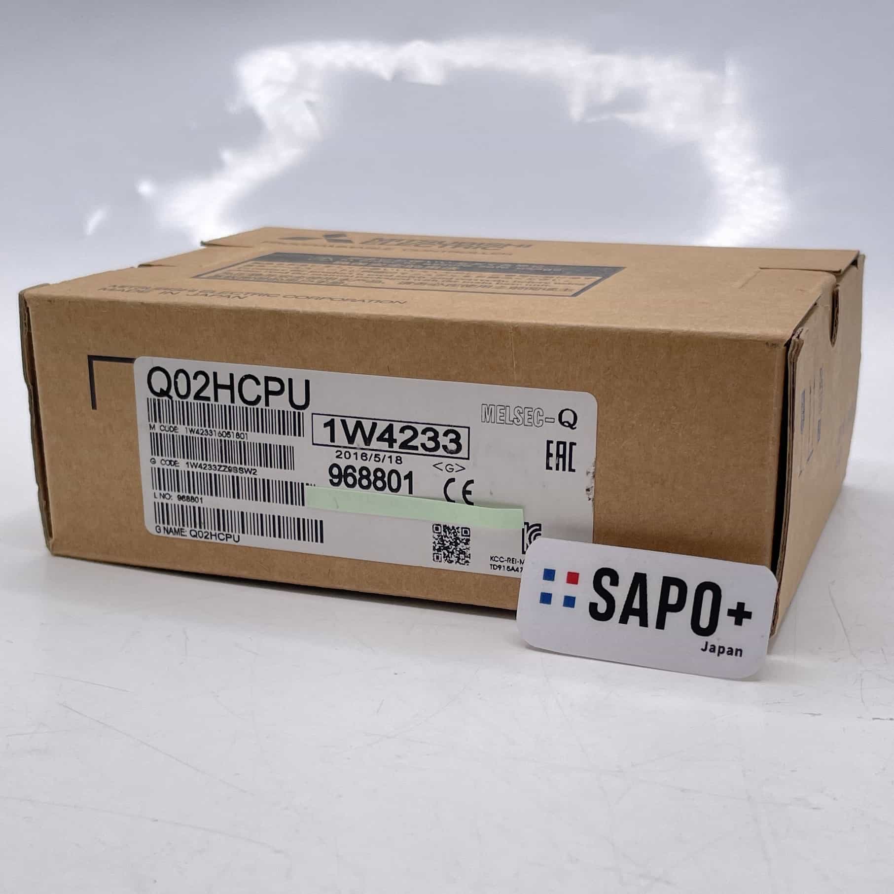 Q02HCPU 2016年製 内袋開封済み/取説無 CPUユニット 三菱電機