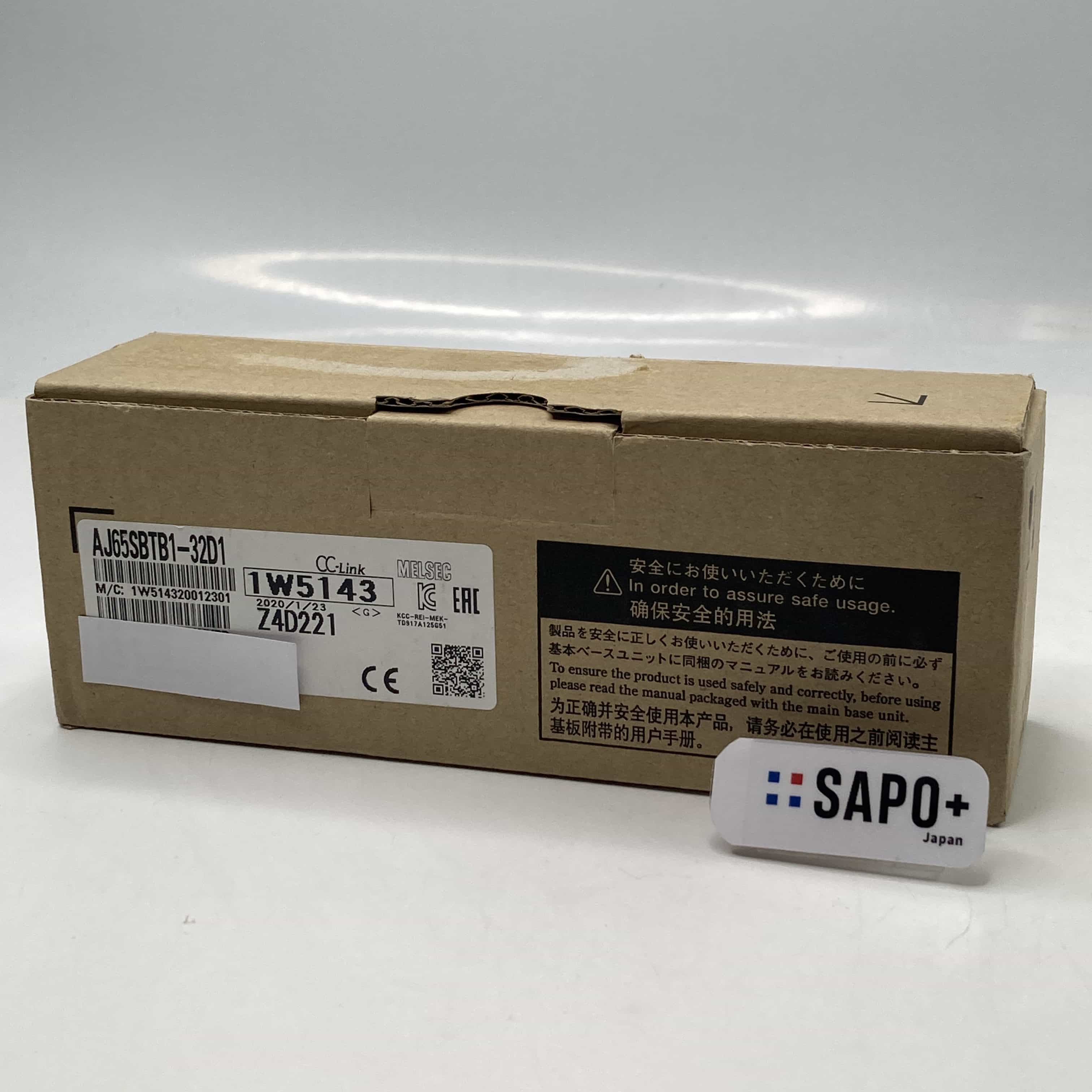AJ65SBTB1-32D1 2020年製 外箱ダメージ有 リモートI/Oユニット 三菱電機