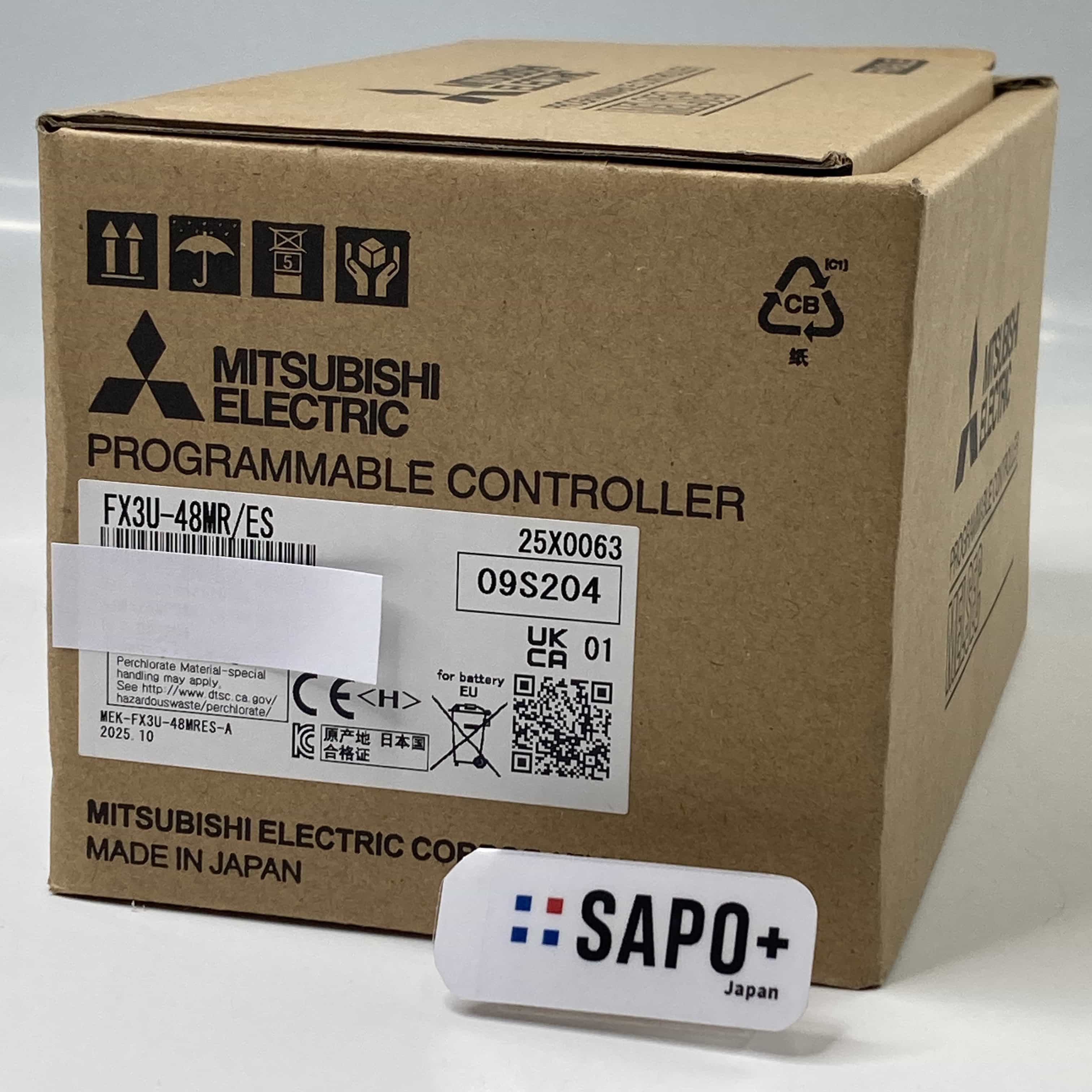 FX3U-48MR/ES 2025年製 FX3Uシリーズ 基本ユニット 三菱電機