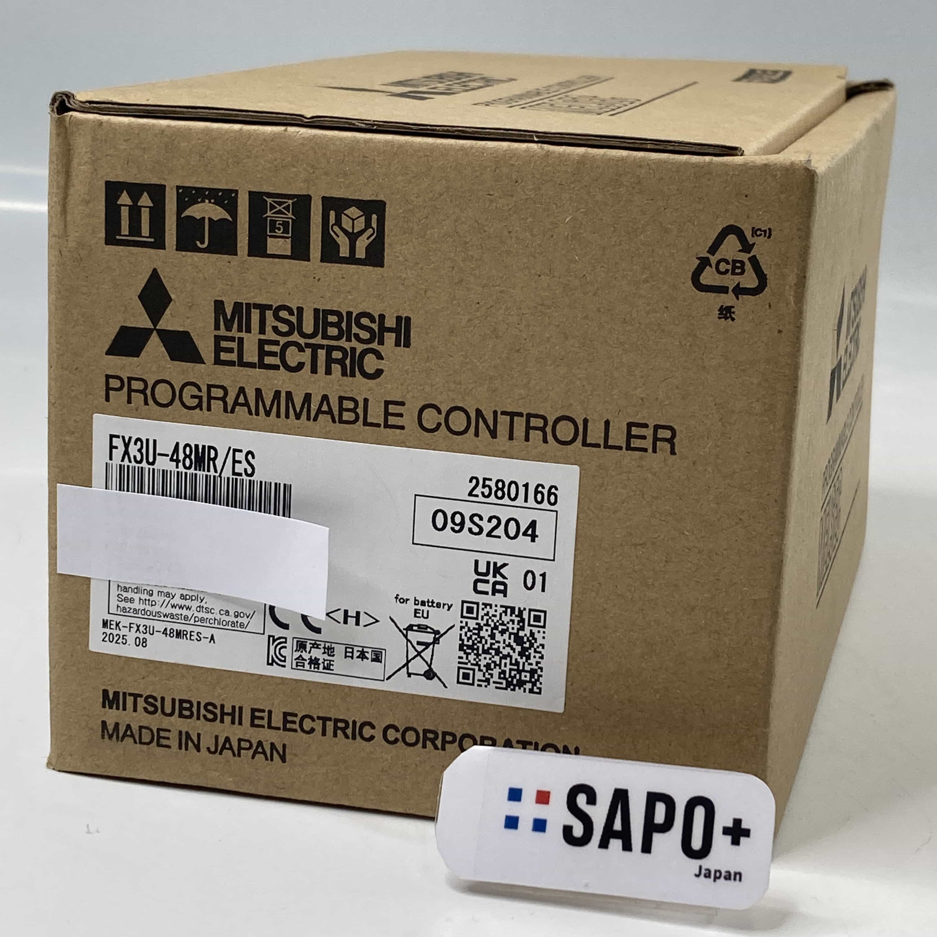 FX3U-48MR/ES 2025年製 外箱ダメージ有 FX3Uシリーズ 基本ユニット 三菱電機