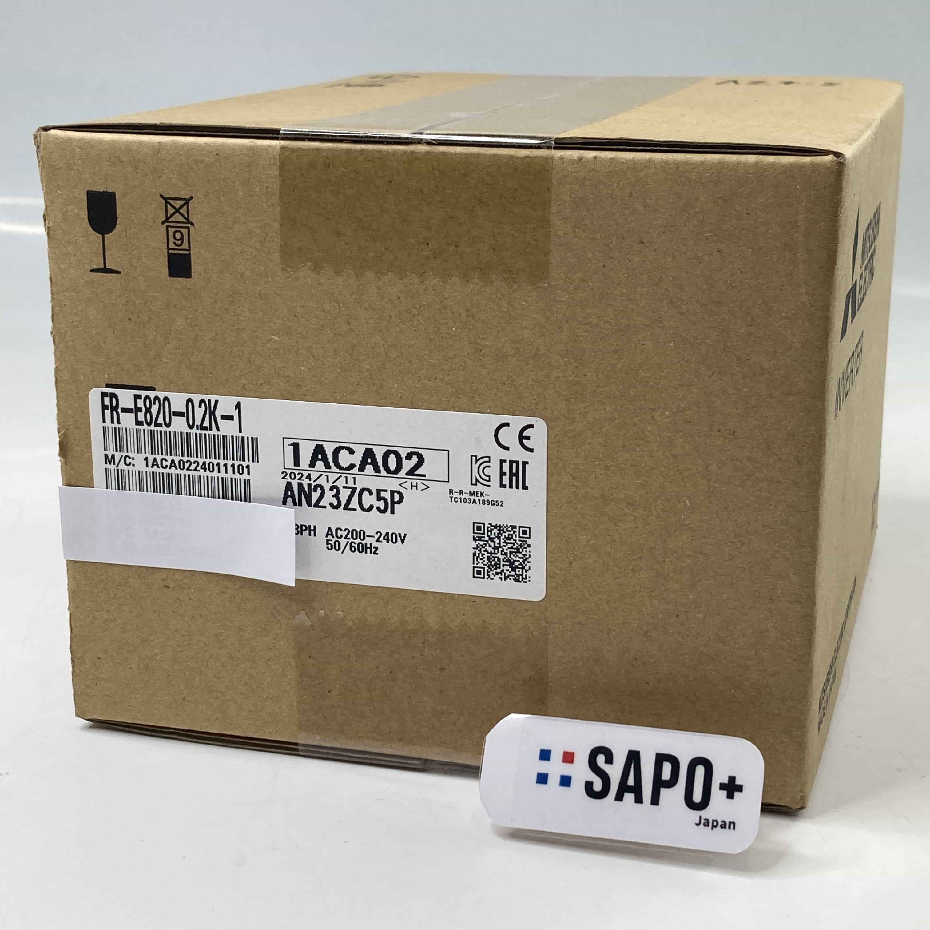 FR-E820-0.2K-1 2024年製 外箱ダメージ有 インバータ 三菱電機