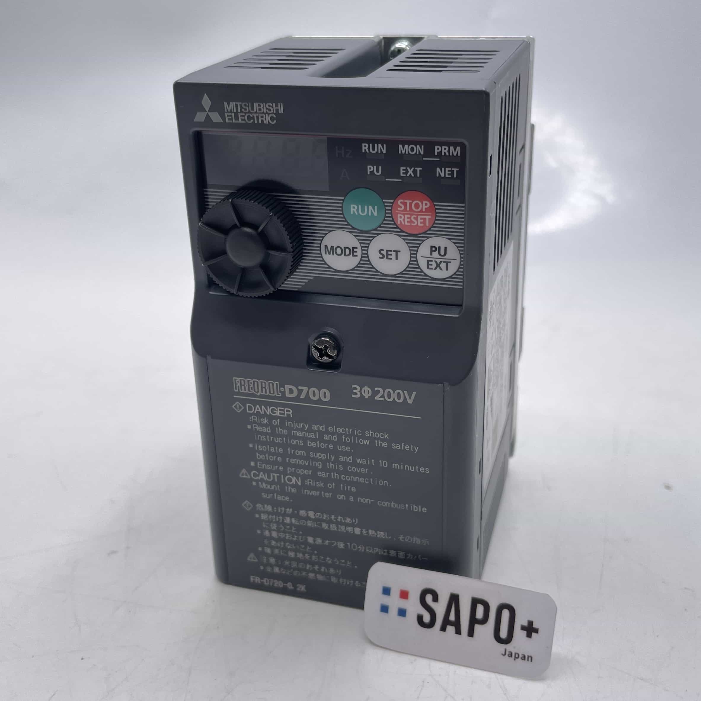 FR-D720-0.2K 2019年製 インバータ 三菱電機