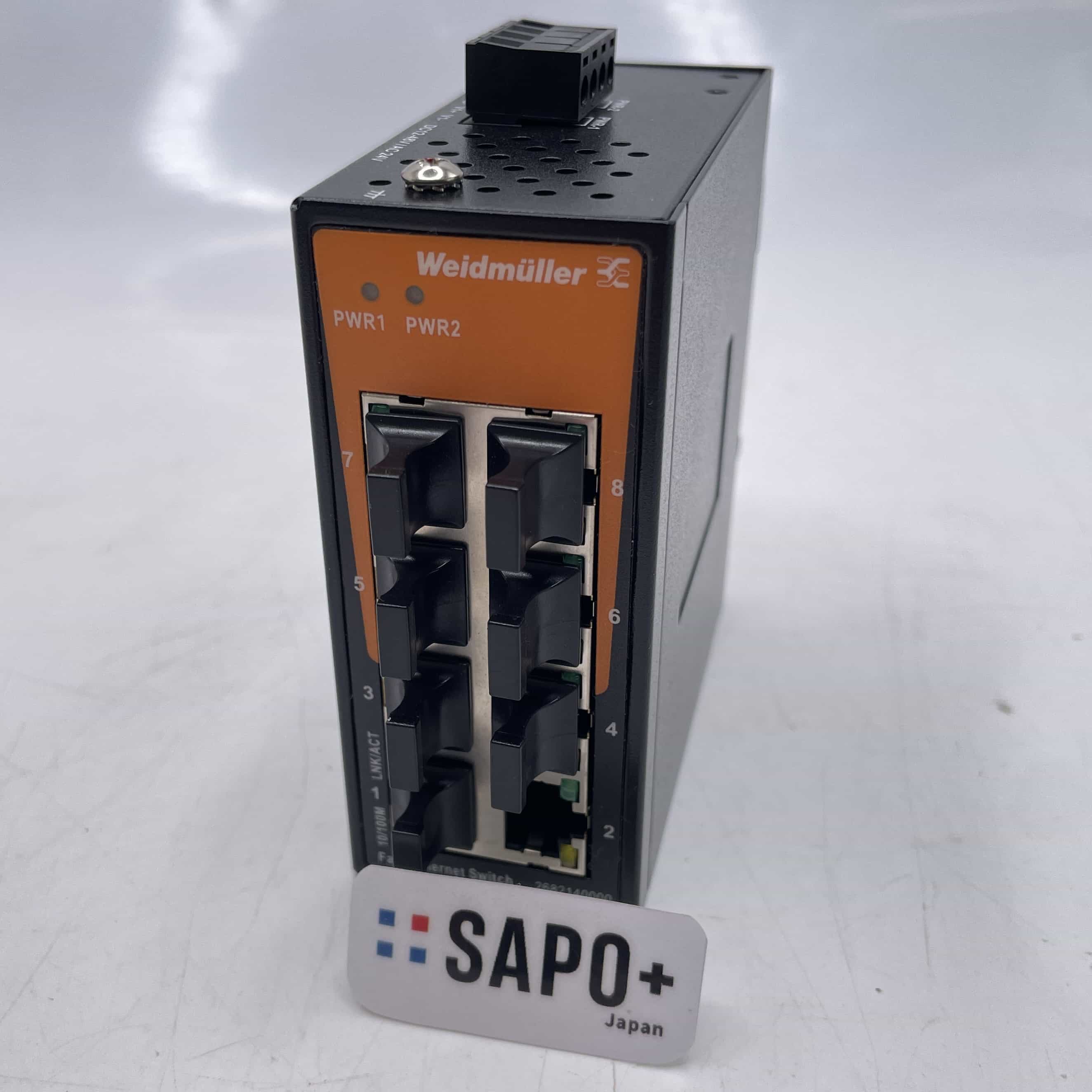 IE-SW-EL08-8TX  取付のみ アンマネージドスイッチ（Ethernetスイッチ） Weidmuller