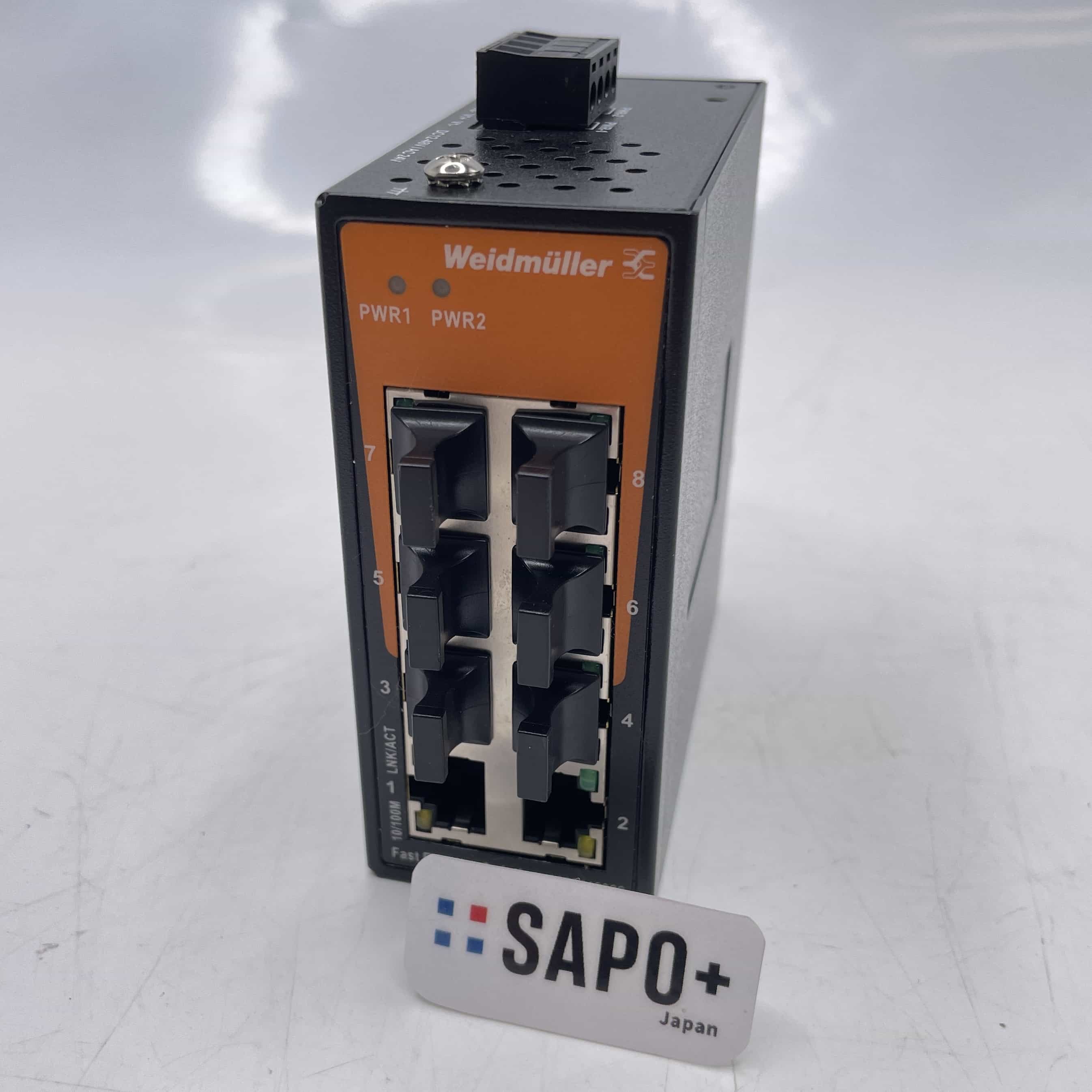 IE-SW-EL08-8TX  取付のみ アンマネージドスイッチ（Ethernetスイッチ） Weidmuller